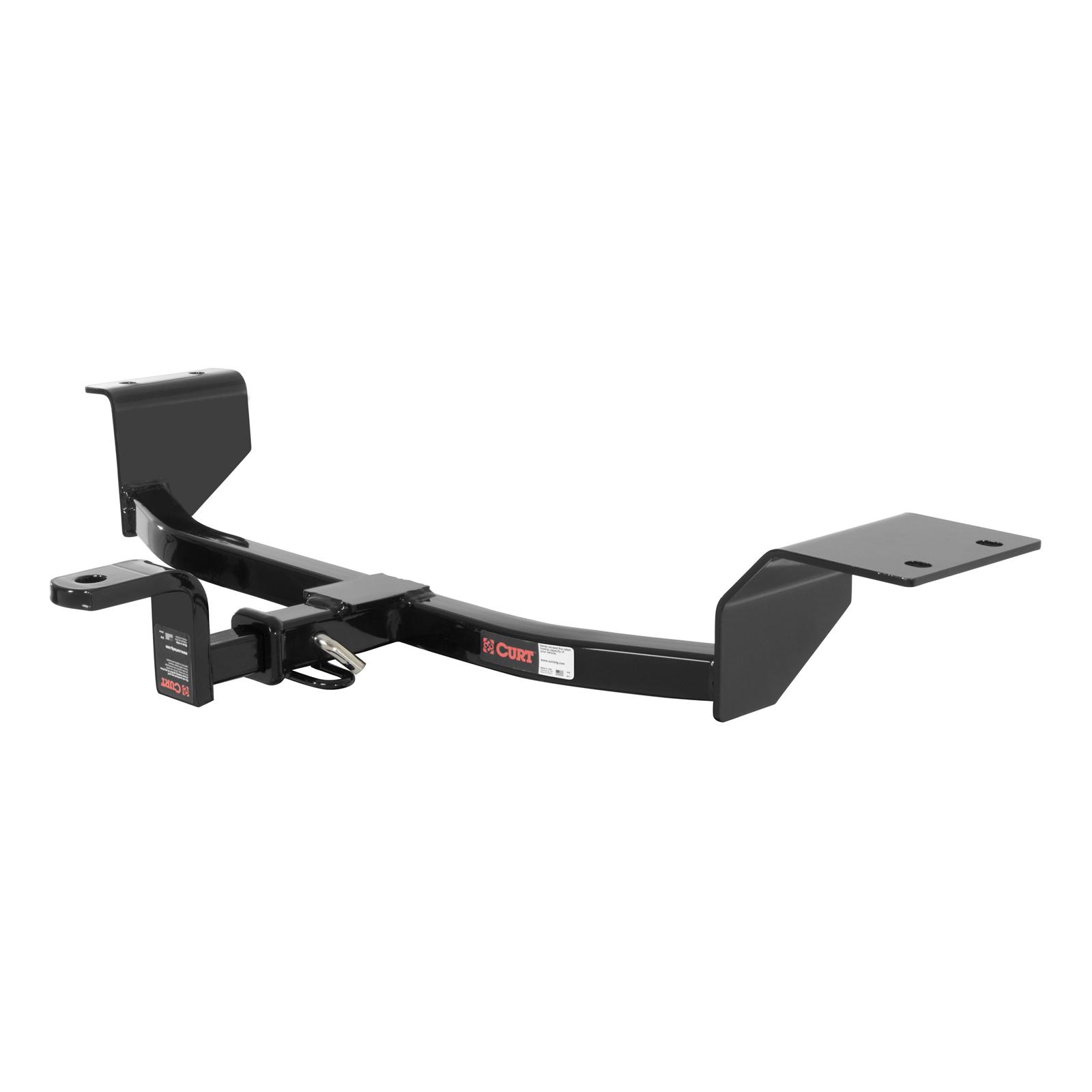 CURT Class 1 Receiver Hitch 112893 Trailer Hitch, I, 1/4 in. Receiver, Black Powdercoated, Toyota, Each thumbnail 2
