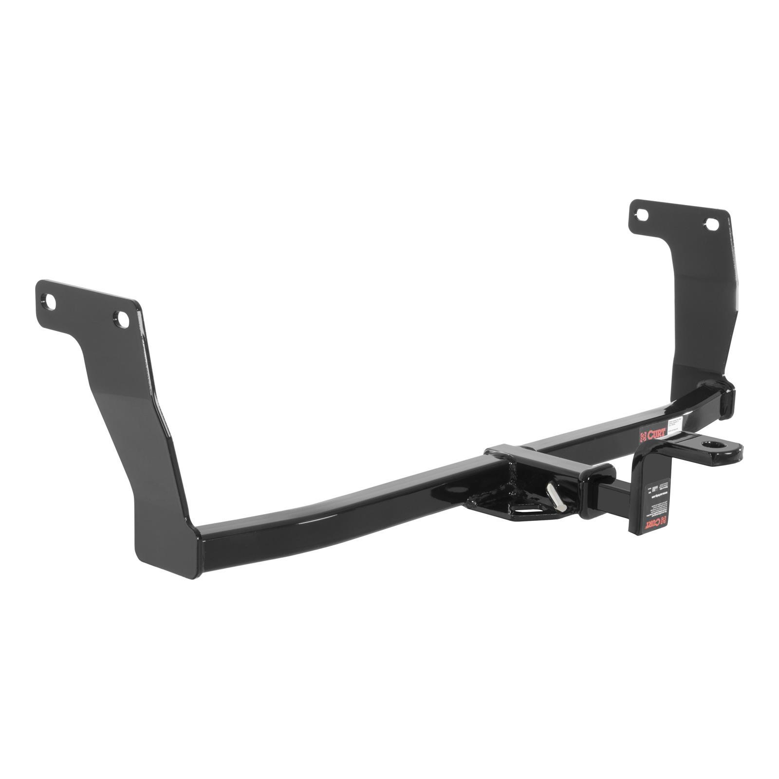 CURT Class 1 Receiver Hitch 113253 Trailer Hitch, I, 1/4 in. Receiver, Black Powdercoated, for Hyundai, Each thumbnail 3