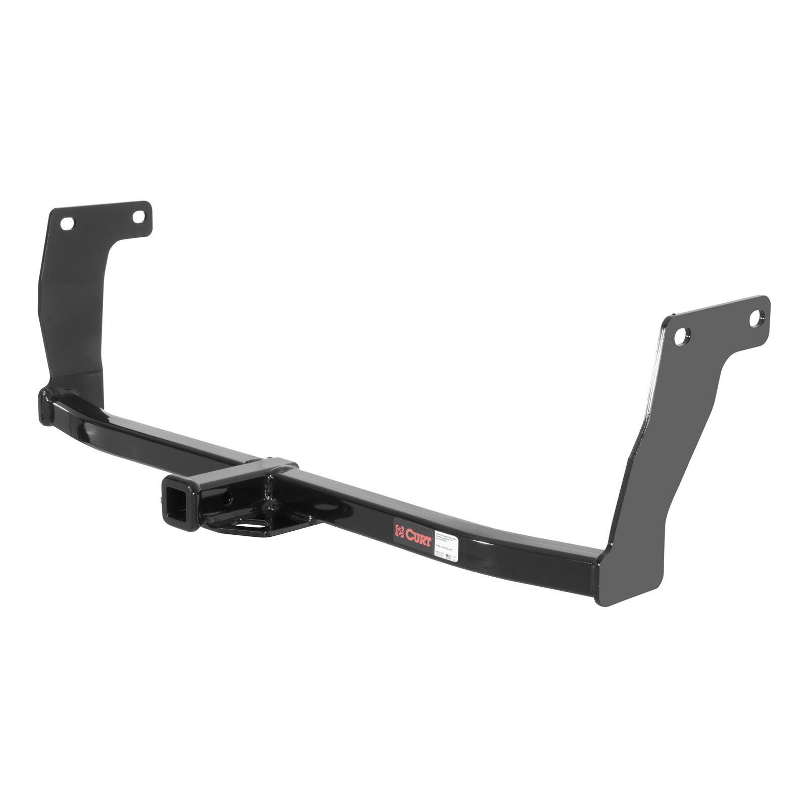 CURT Class 1 Receiver Hitch 11325 Trailer Hitch, I, 1-1/4 in. Receiver, Black, Square Tube, Ball Mount, for Hyundai, Each thumbnail 2