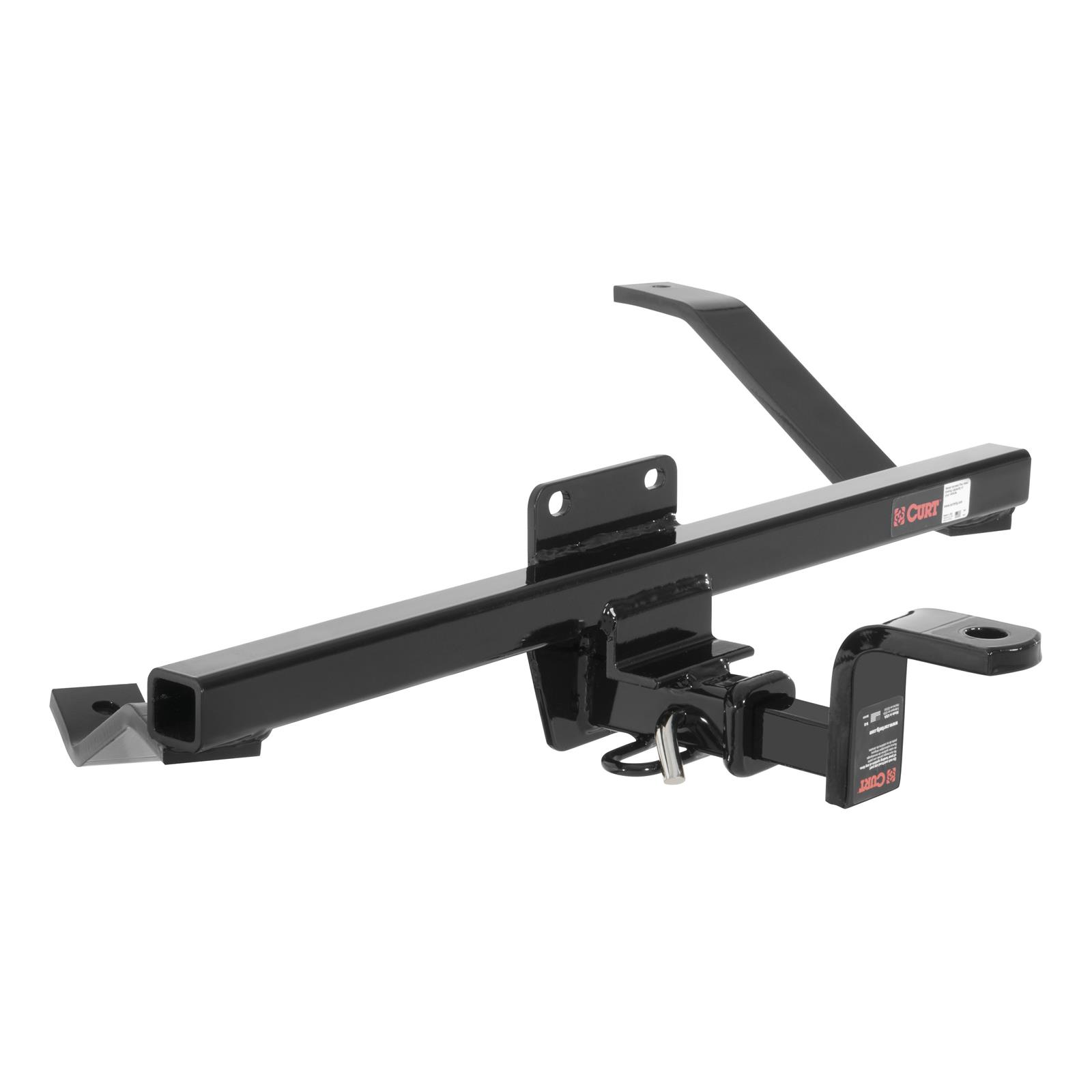 CURT Class 1 Receiver Hitch 113263 Trailer Hitch, I, 1/4 in. Receiver, Black Powdercoated, Saab, Each thumbnail 3