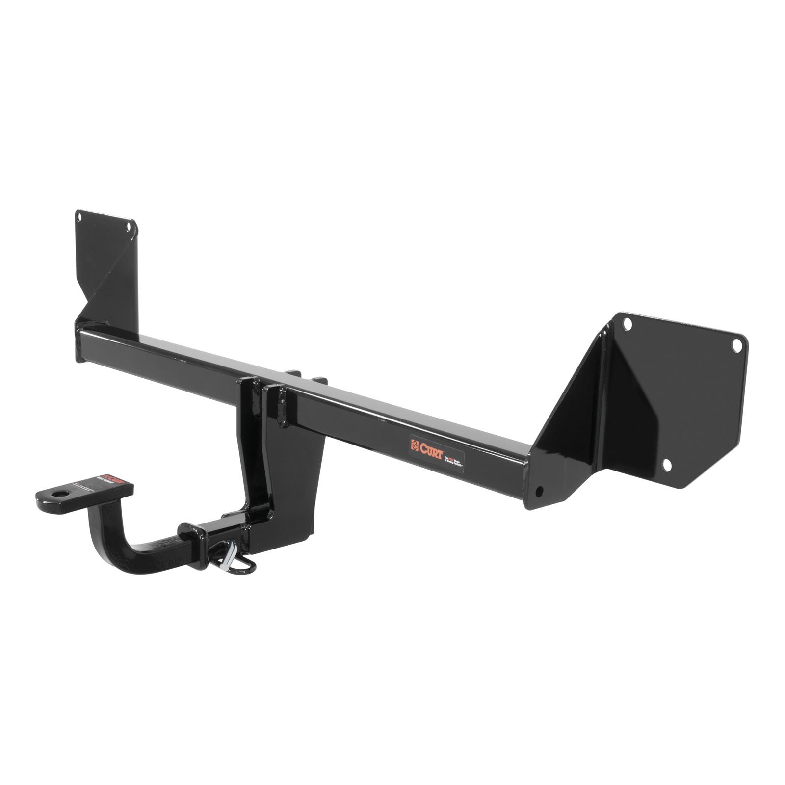 CURT Class 1 Receiver Hitch 113333 Hitch, I, 1/4 in. Receiver, Black, Mini, Each