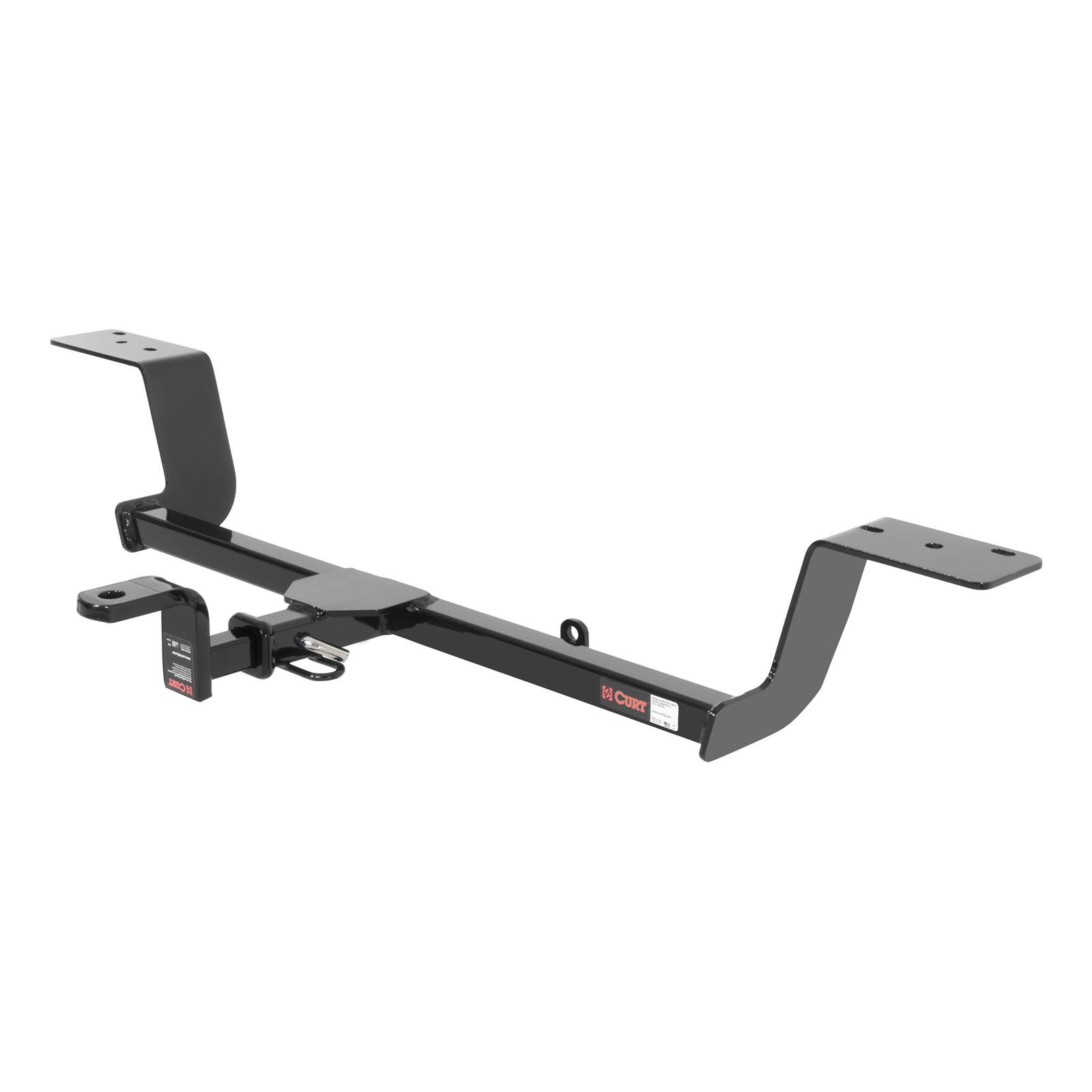 CURT Class 1 Receiver Hitch 113443 Trailer Hitch, I, 1/4 in. Receiver, Black Powdercoated, Audi, Each thumbnail 2