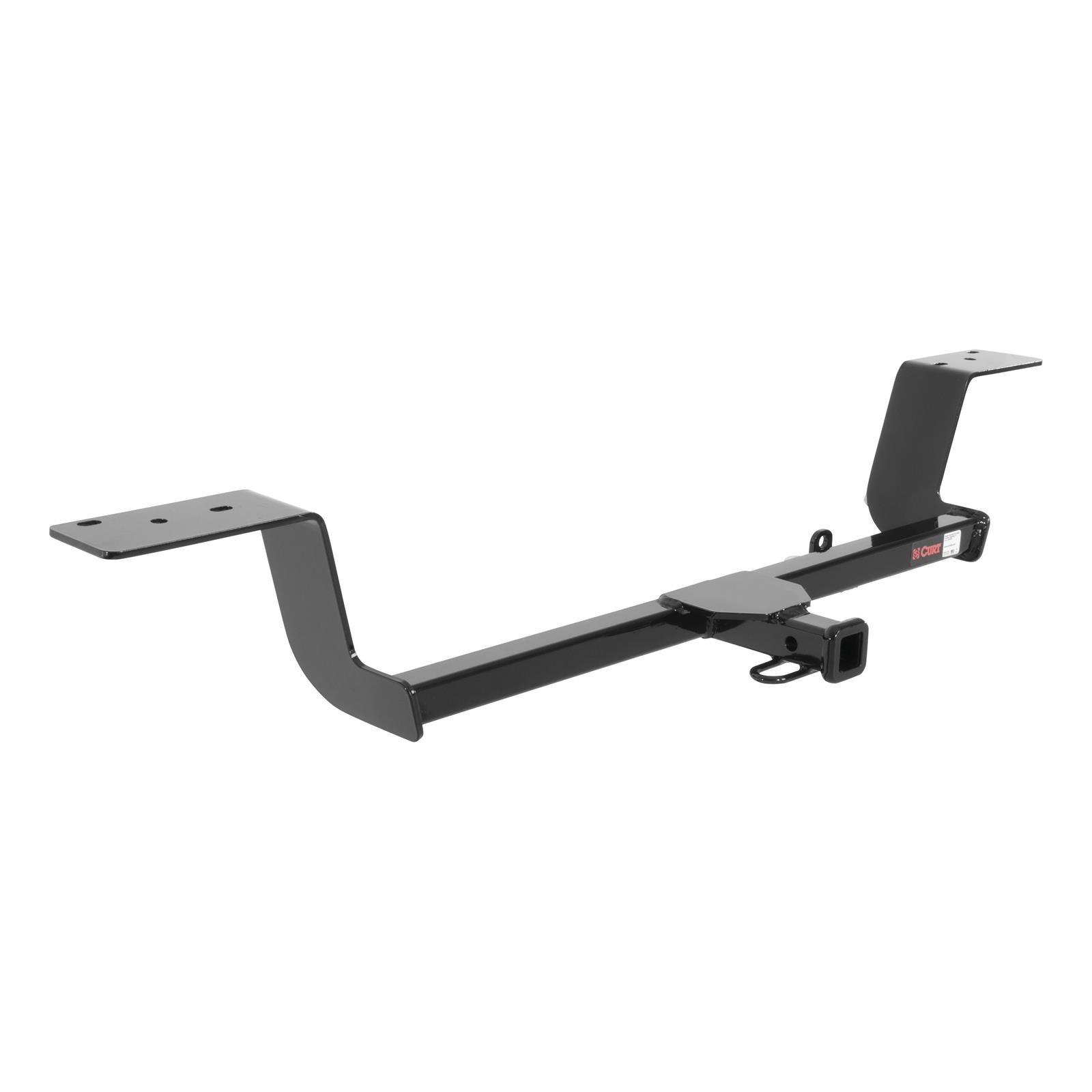 CURT Class 1 Receiver Hitch 11344 Trailer Hitch, I, 1-1/4 in. Receiver, Black, Square Tube, Ball Mount, Audi, Each thumbnail 2
