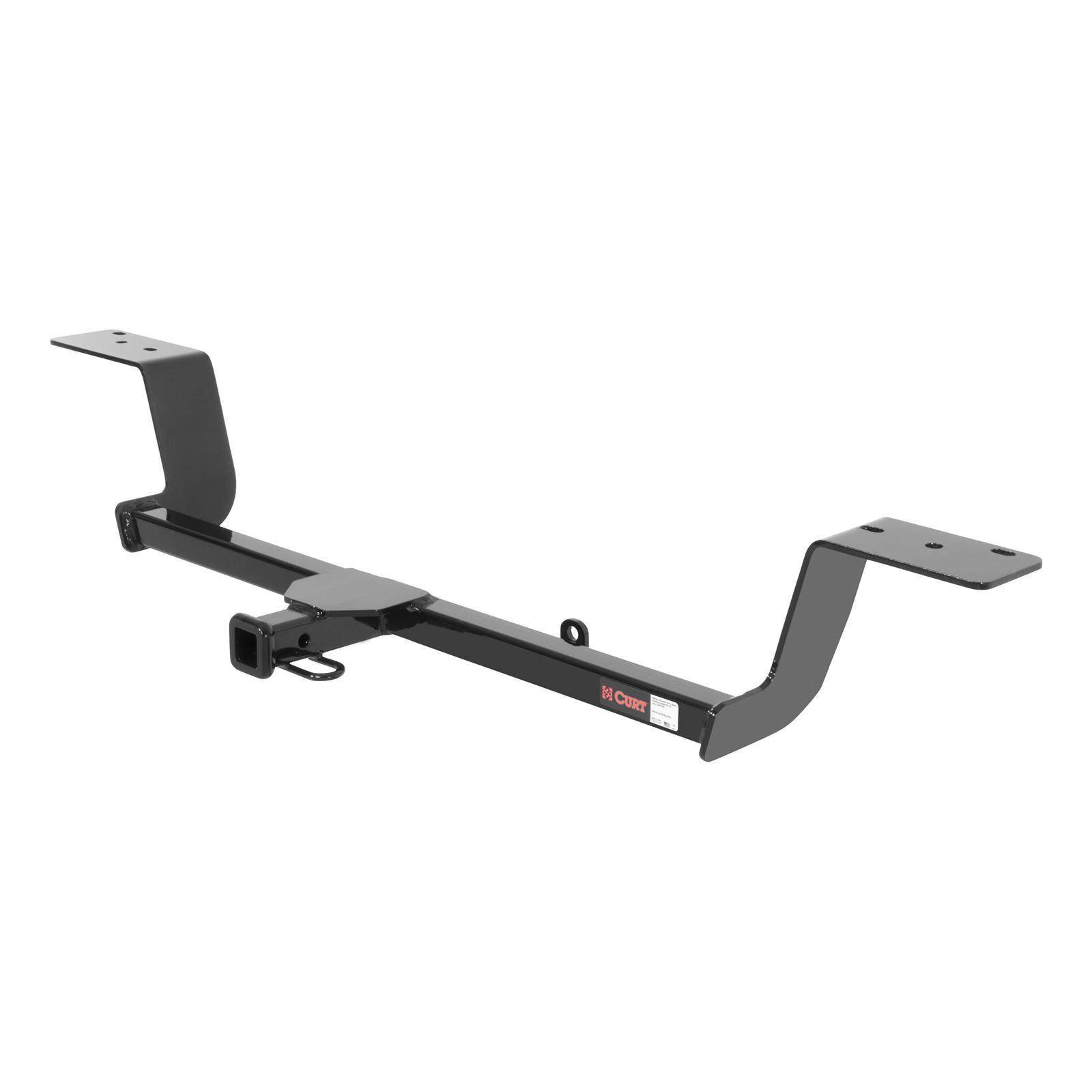 CURT Class 1 Receiver Hitch 11344 Trailer Hitch, I, 1-1/4 in. Receiver, Black, Square Tube, Ball Mount, Audi, Each thumbnail 3