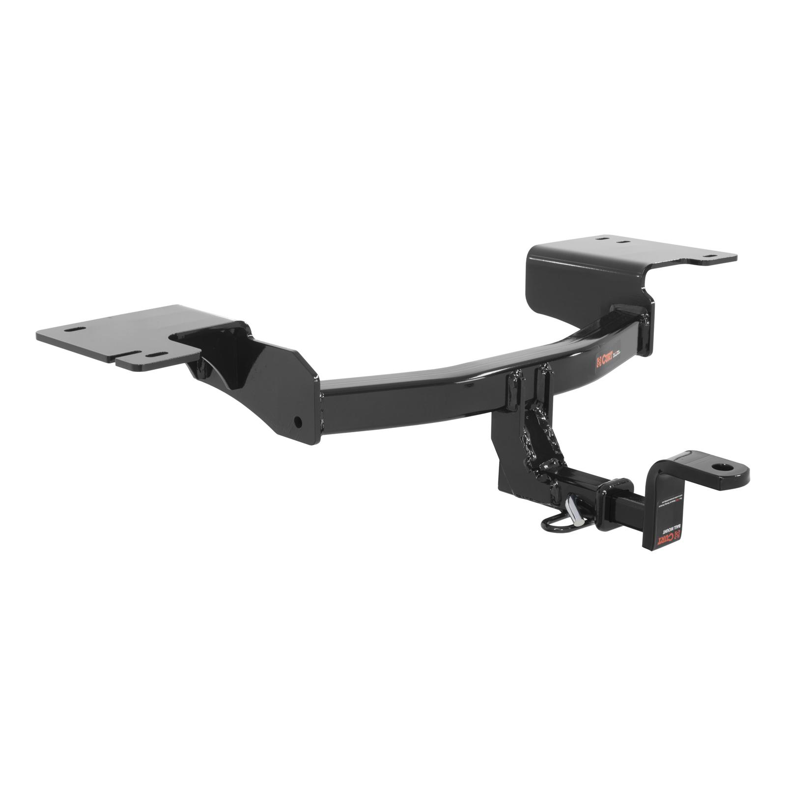 CURT Class 1 Receiver Hitch 113473 Trailer Hitch, I, 1-1/4 in. Receiver, Black Powdercoated, Fiat, Each thumbnail 2