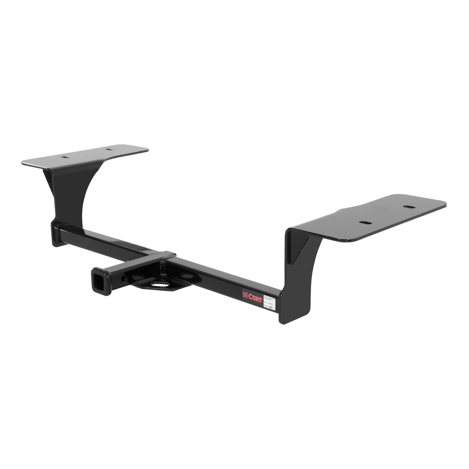 CURT Class 1 Receiver Hitch 11352 Trailer Hitch, I, 1-1/4 in. Receiver, Black, Square Tube, Ball Mount, for Nissan, Each thumbnail 2