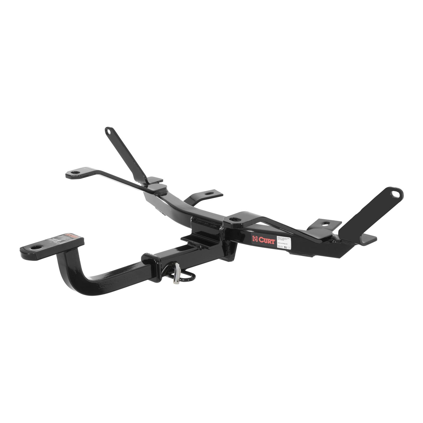 CURT Class 1 Receiver Hitch 113593 Trailer Hitch, I, 1/4 in. Receiver, Black Powdercoated, Mazda, Each thumbnail 2