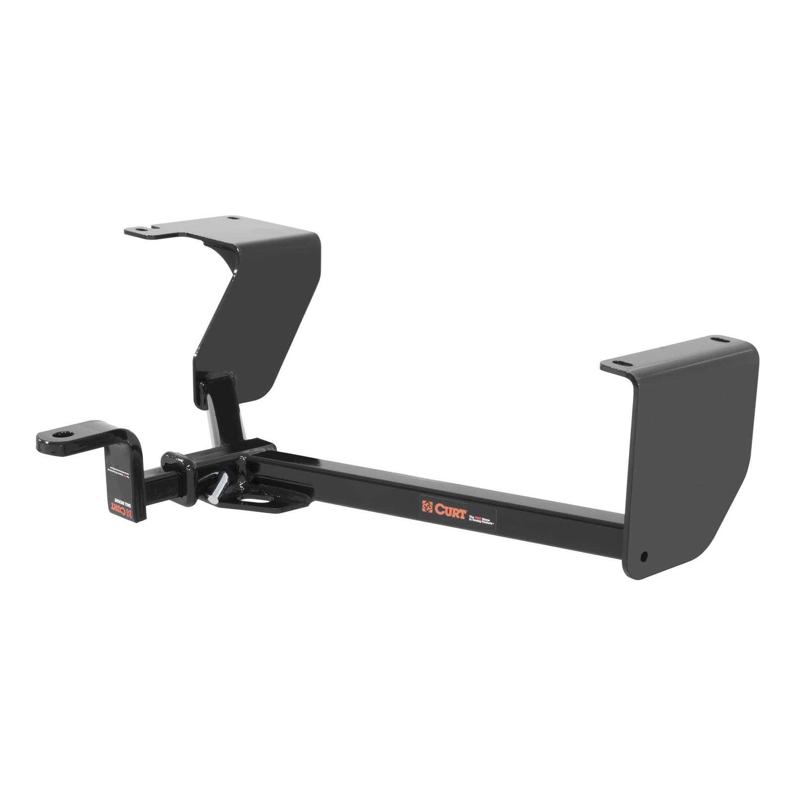 CURT Class 1 Receiver Hitch 113633 Trailer Hitch, I, 1-1/4 in. Receiver, Black Powdercoated, Fiat, Each thumbnail 2