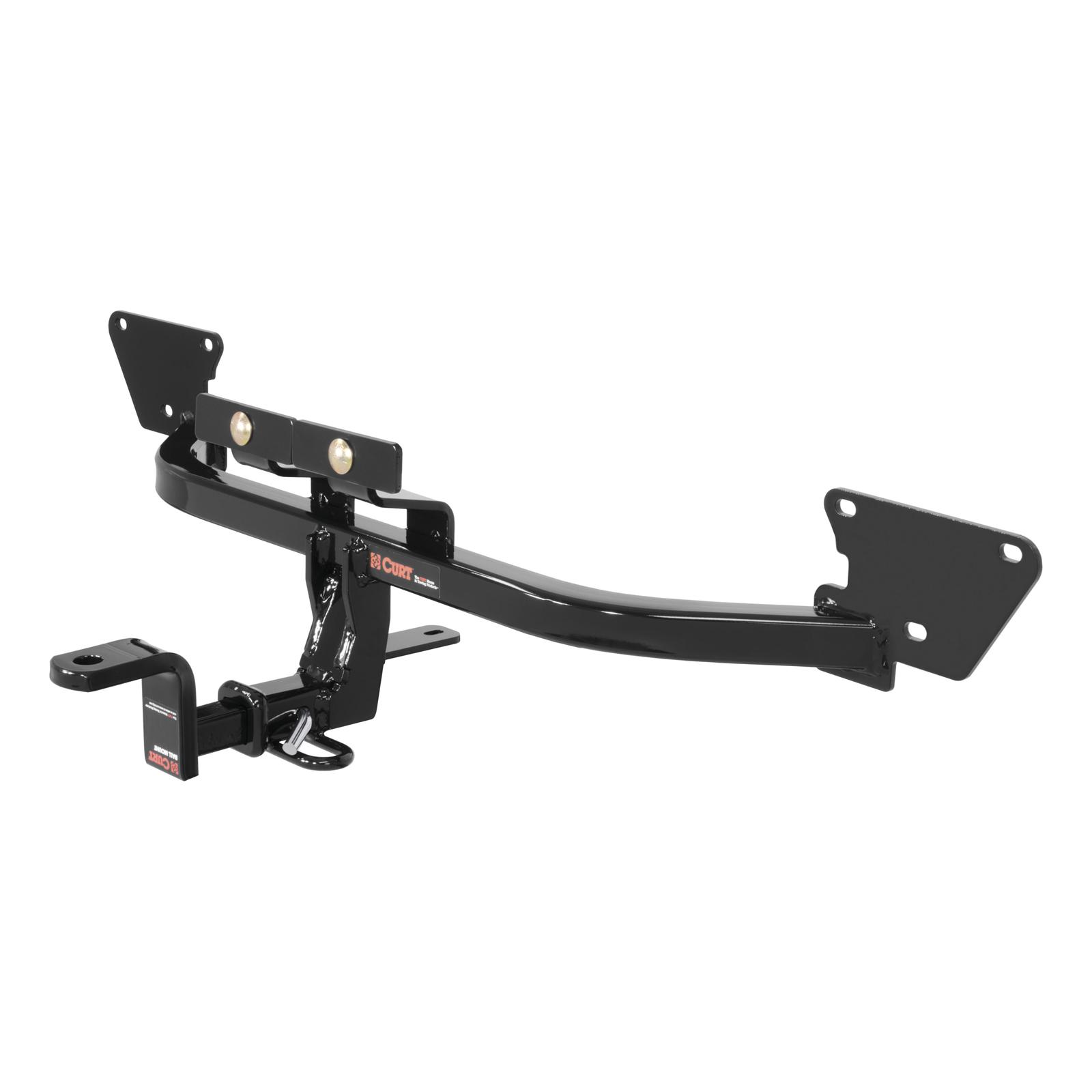 CURT Class 1 Receiver Hitch 113643 Trailer Hitch, I, 1-1/4 in. Receiver, Ball Mount, Black, Fiat, Each thumbnail 2