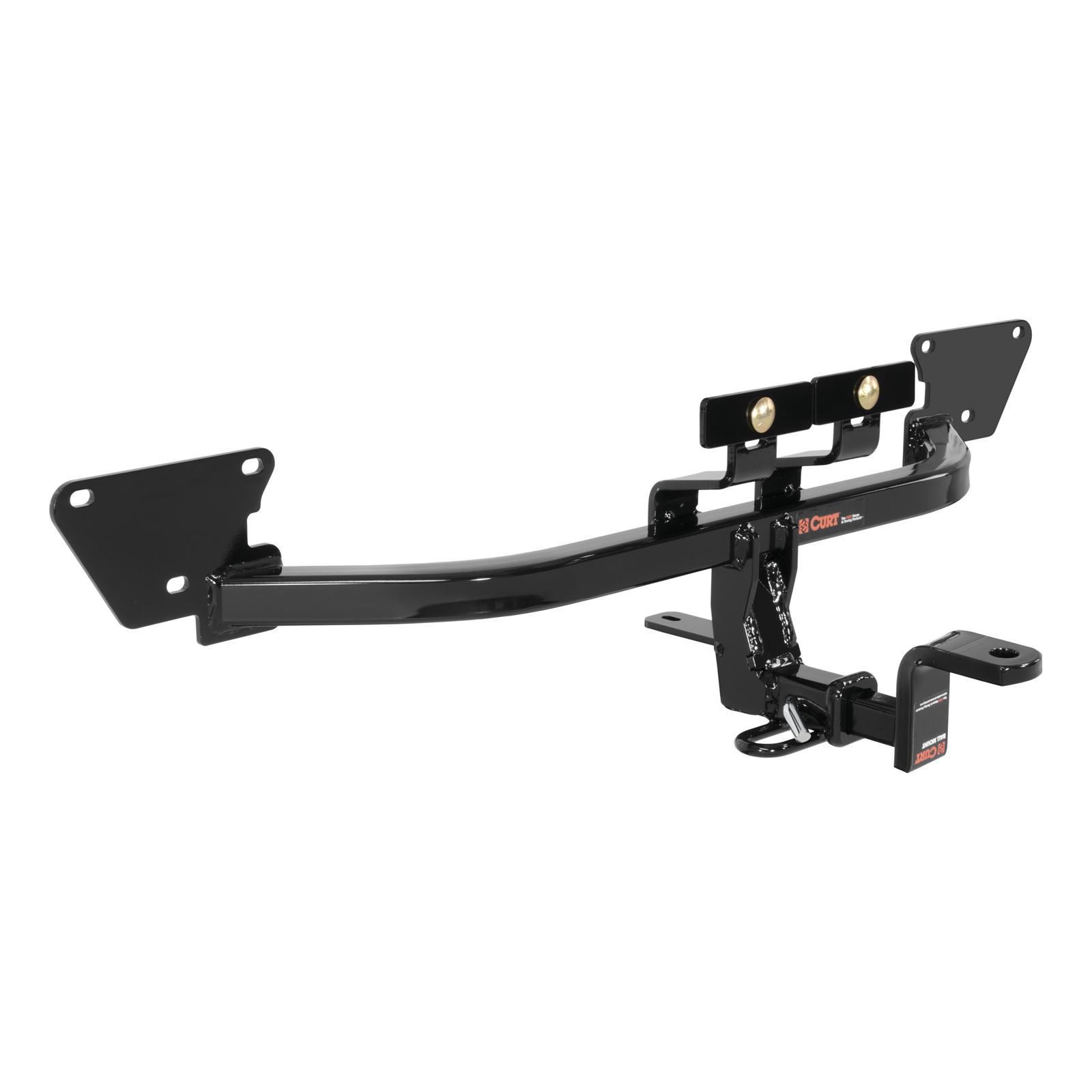 CURT Class 1 Receiver Hitch 113643 Trailer Hitch, I, 1-1/4 in. Receiver, Ball Mount, Black, Fiat, Each