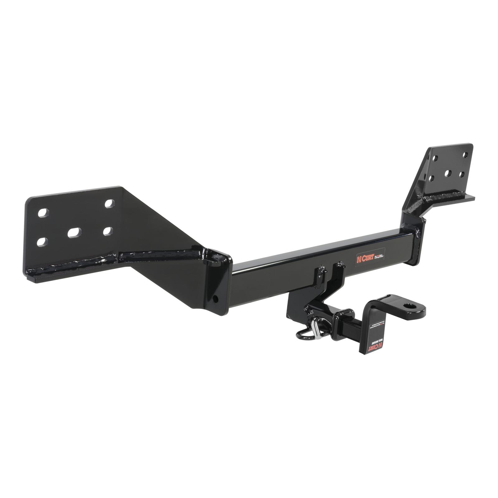 CURT Class 1 Receiver Hitch 113663 Trailer Hitch, I, 1-1/4 in. Receiver, Ball Mount, Black, Lexus, Each thumbnail 2
