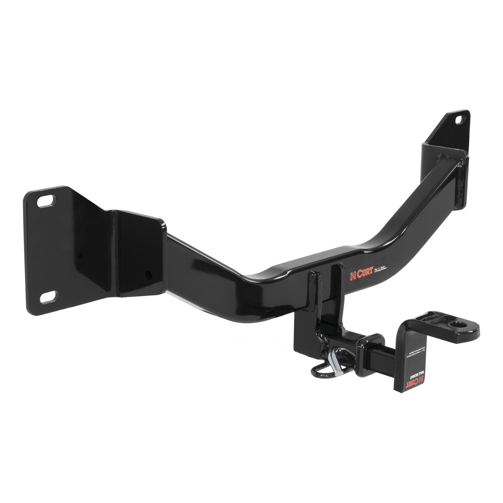 CURT Class 1 Receiver Hitch 113673 Trailer Hitch, I, 1-1/4 in. Receiver, Ball Mount, Black, BMW, Each