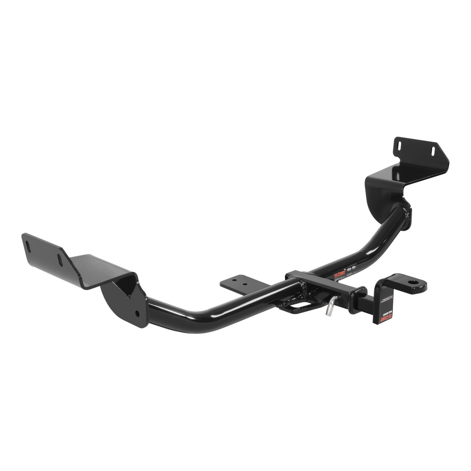 CURT Class 1 Receiver Hitch 113683 Trailer Hitch, I, 1/4 in. Receiver, Black Powdercoated, for Kia, Each