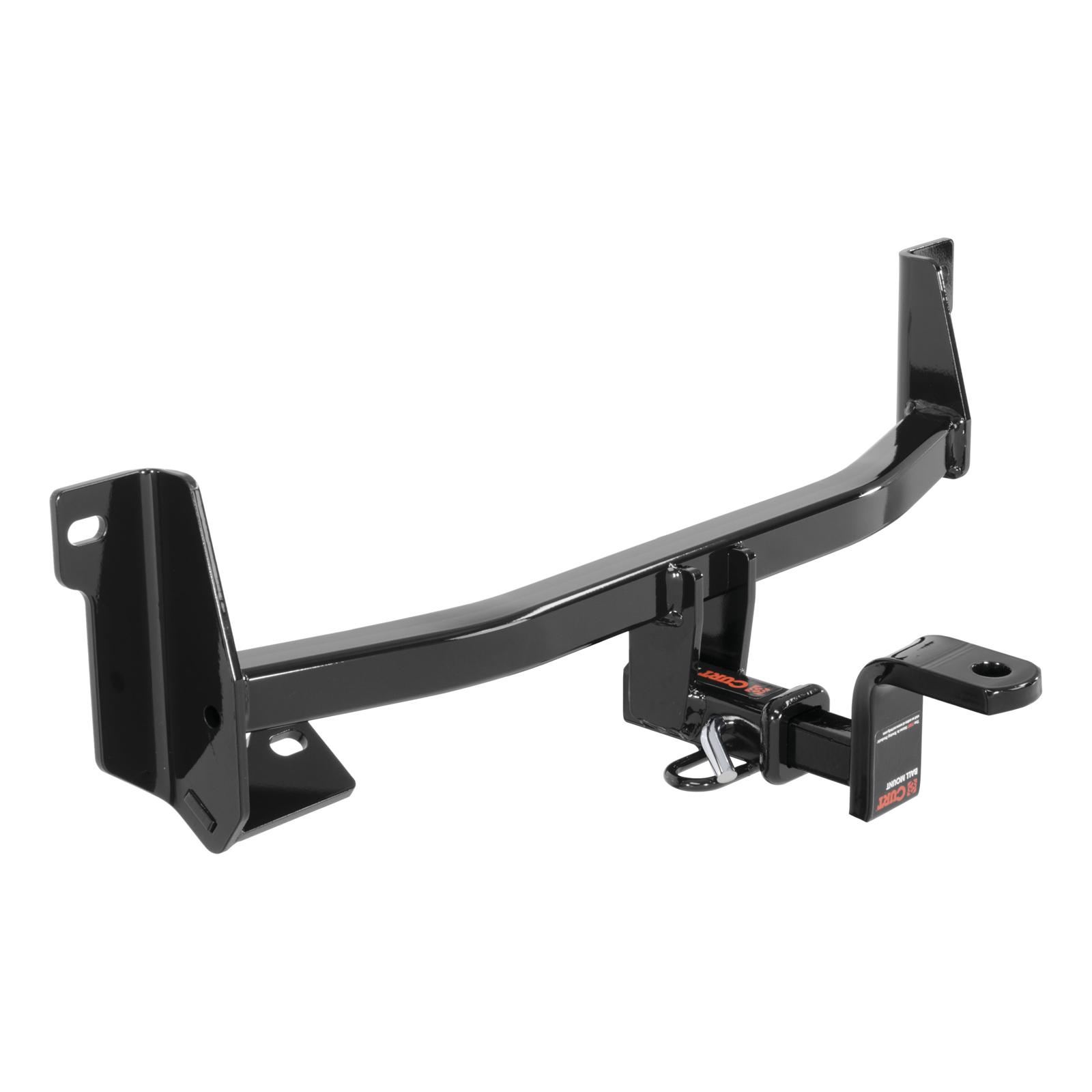 CURT Class 1 Receiver Hitch 113783 Trailer Hitch, I, 1-1/4 in. Receiver, Ball Mount, Black, Nissan, Each