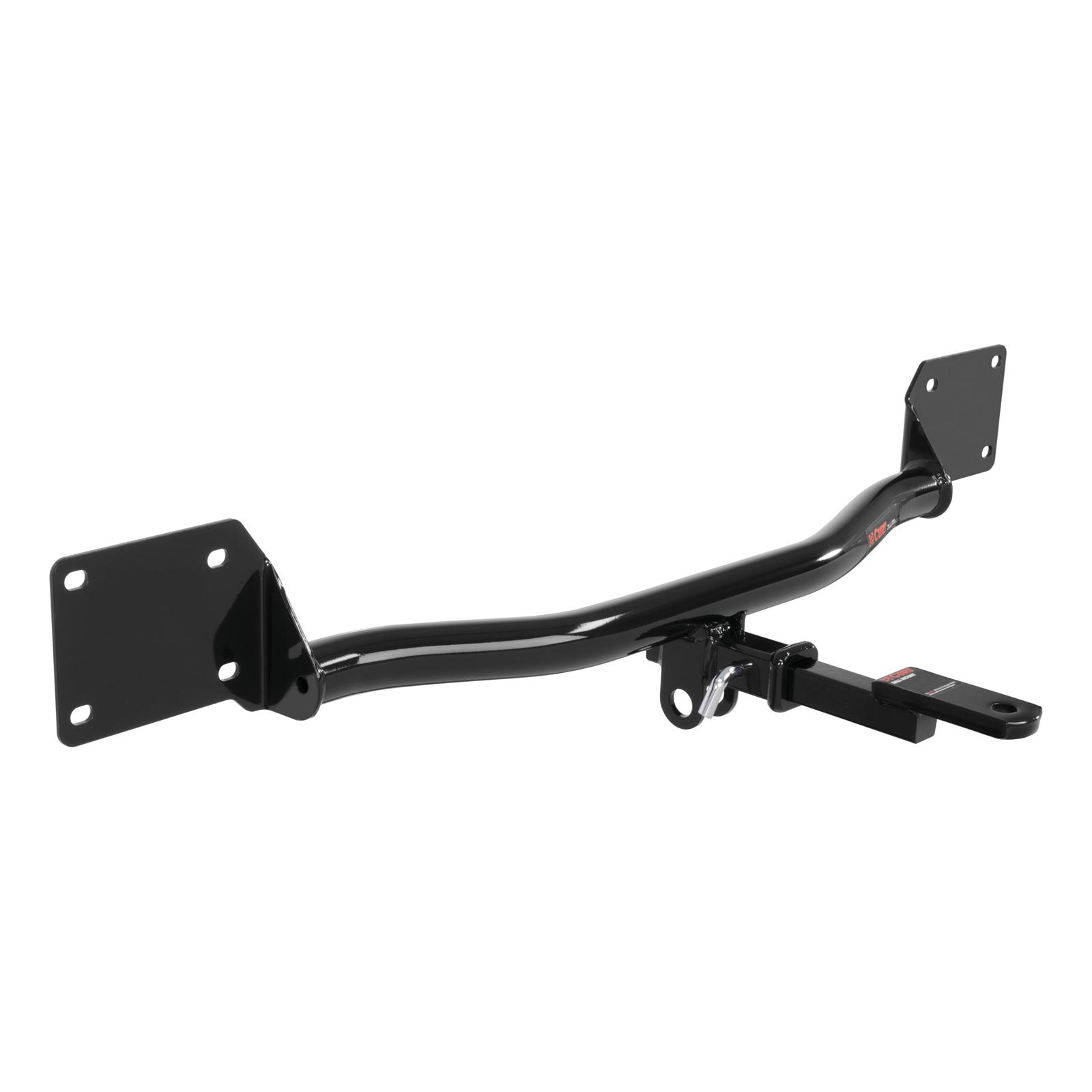 CURT Class 1 Receiver Hitch 113873 Trailer Hitch, I, 1-1/4 in. Receiver, Ball Mount, Black, Mini, Each thumbnail 2