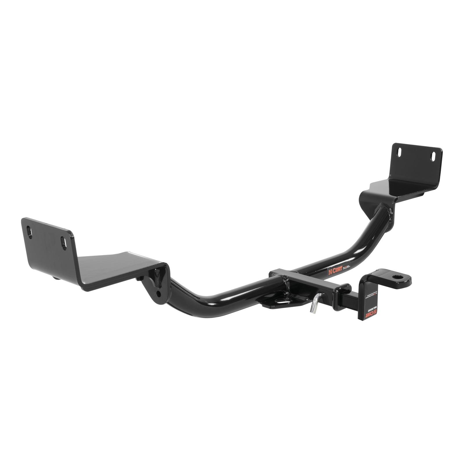 CURT Class 1 Receiver Hitch 113953 Trailer Hitch, I, 1/4 in. Receiver, Black Powdercoated, Kia, Each thumbnail 2