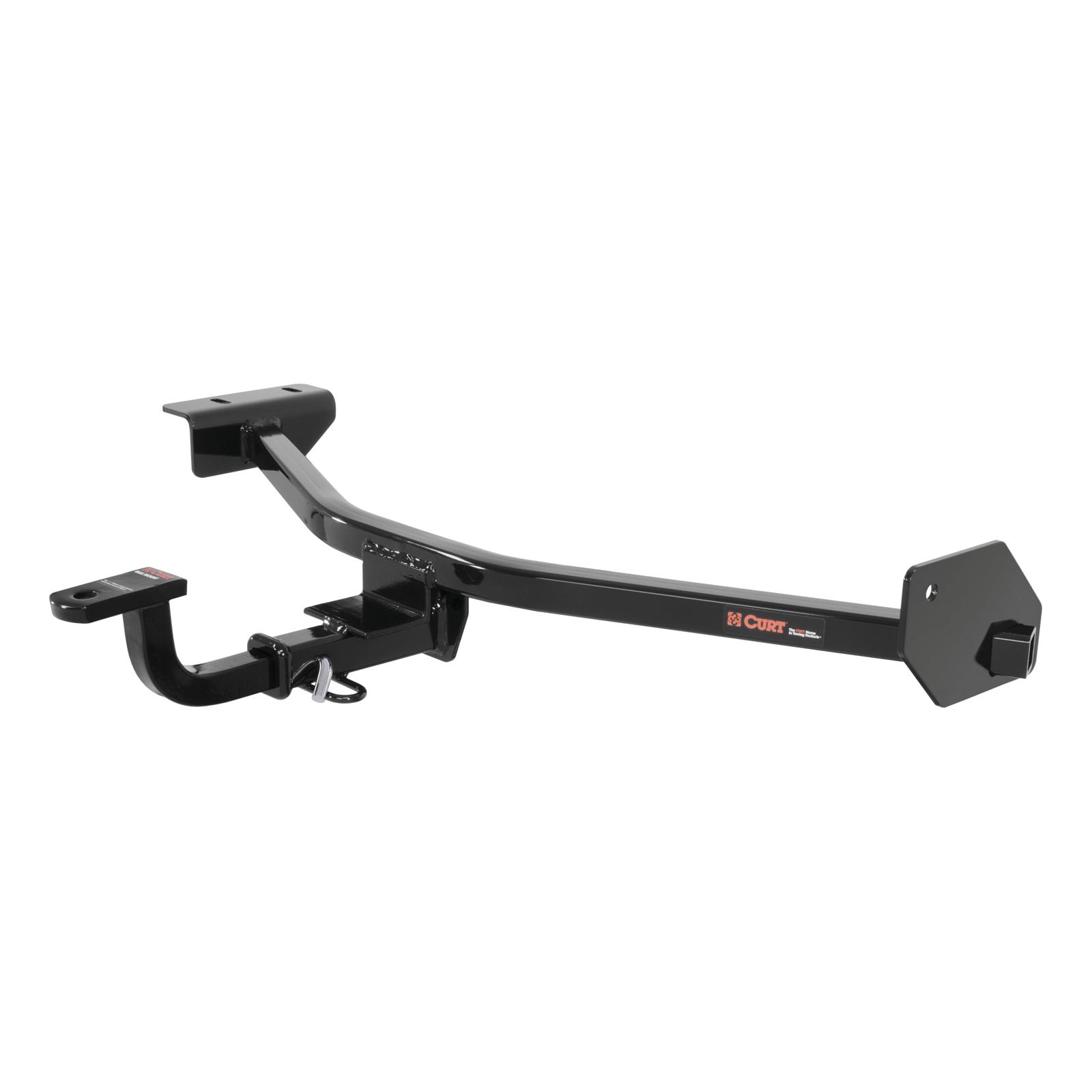 CURT Class 1 Receiver Hitch 113963 Trailer Hitch, I, 1-1/4 in. Receiver, Ball Mount, Black, Nissan, Each