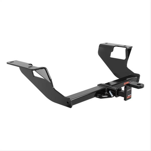 CURT Class 1 Receiver Hitch 114083 Trailer Hitch, I, 1/4 in. Receiver, Black Powdercoated, Subaru, Each