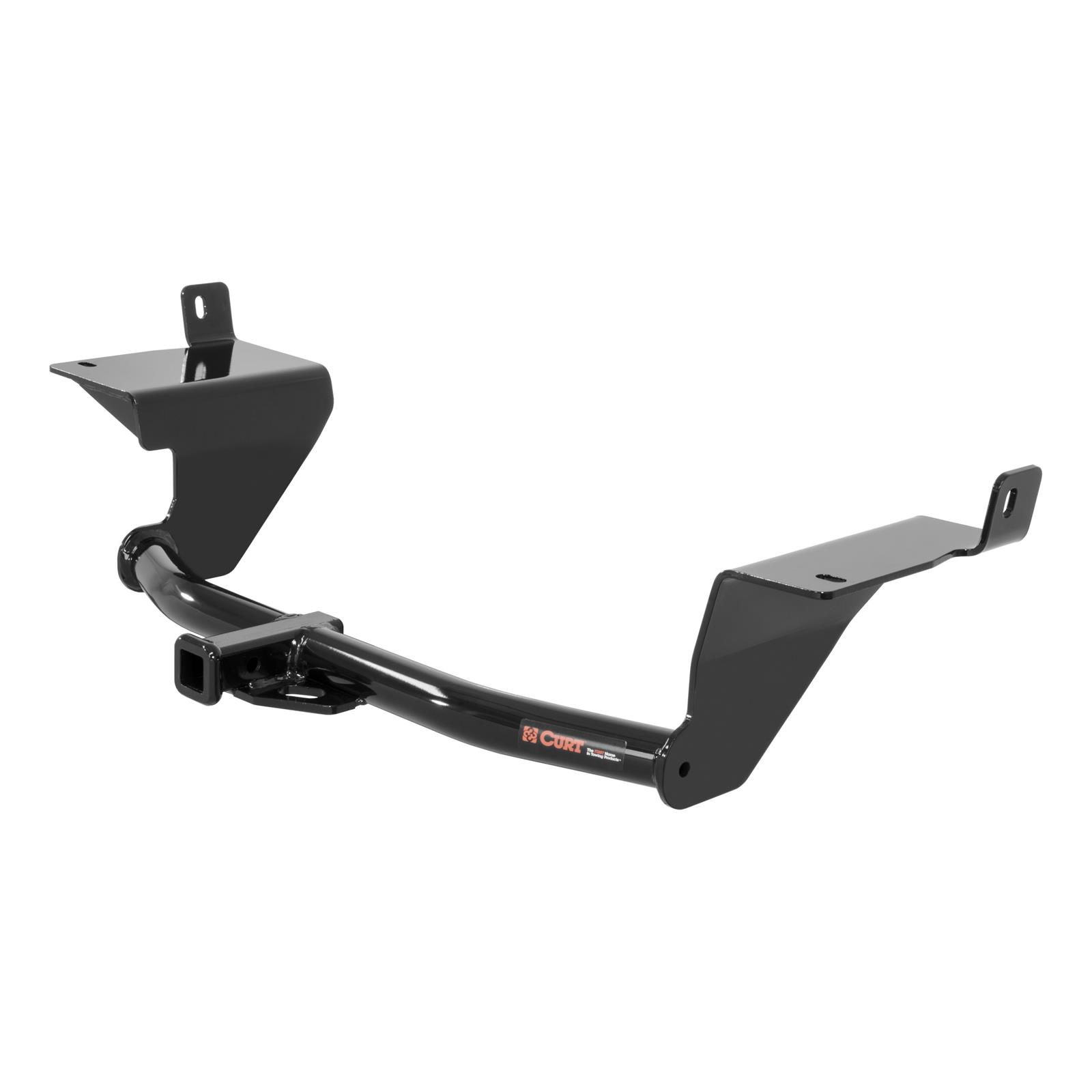 CURT Class 1 Receiver Hitch 11411 Trailer Hitch, I, 1/4 in. Receiver, Black Powdercoated, Volkswagen, Each