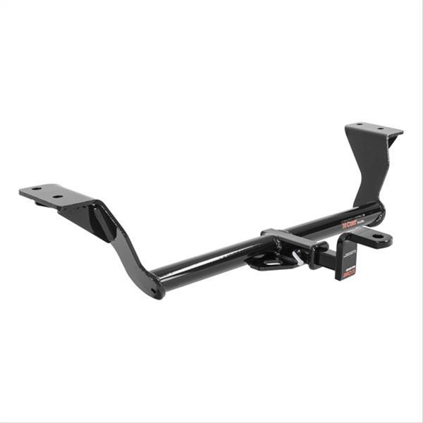 CURT Class 1 Receiver Hitch 114123 Trailer Hitch, I, 1/4 in. Receiver, Black Powdercoated, Includes Ball Mount, Volkswagen, Each