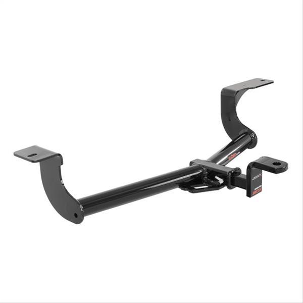 CURT Class 1 Receiver Hitch 114163 Trailer Hitch, I, 1/4 in. Receiver, Black Powdercoated, Honda, Each