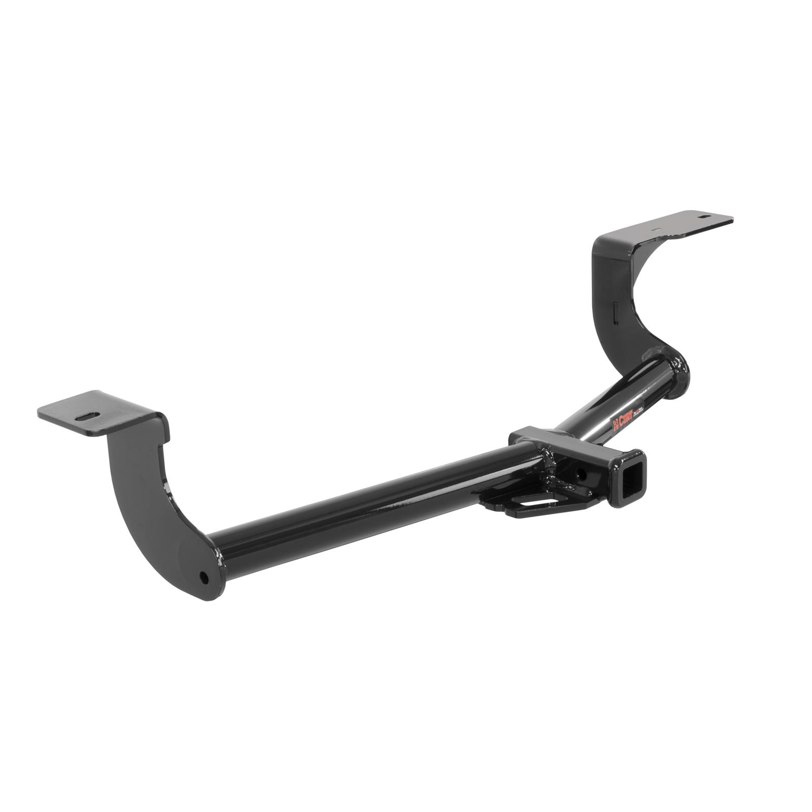 CURT Class 1 Receiver Hitch 11416 Trailer Hitch, I, 1/4 in. Receiver, Black Powdercoated, Honda, Each