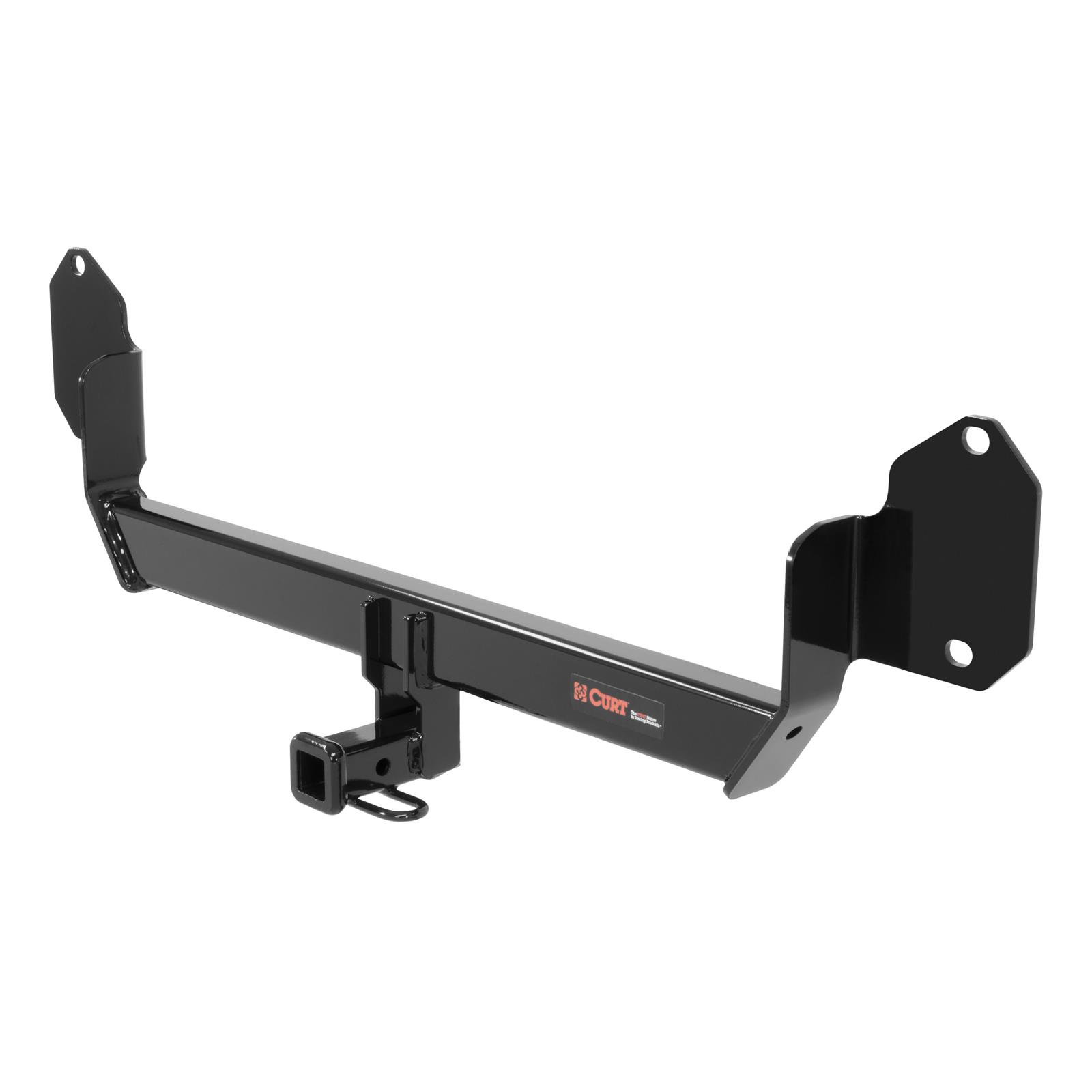 CURT Class 1 Receiver Hitch 11417 Trailer Hitch, I, 1/4 in. Receiver, Black Powdercoated, Mini, Each thumbnail 2