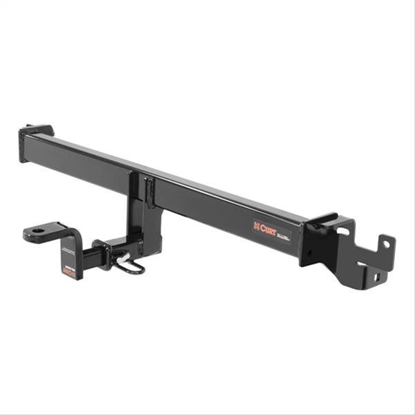 CURT Class 1 Receiver Hitch 114183 Trailer Hitch, I, 1/4 in. Receiver, Black Powdercoated, Mazda, Each