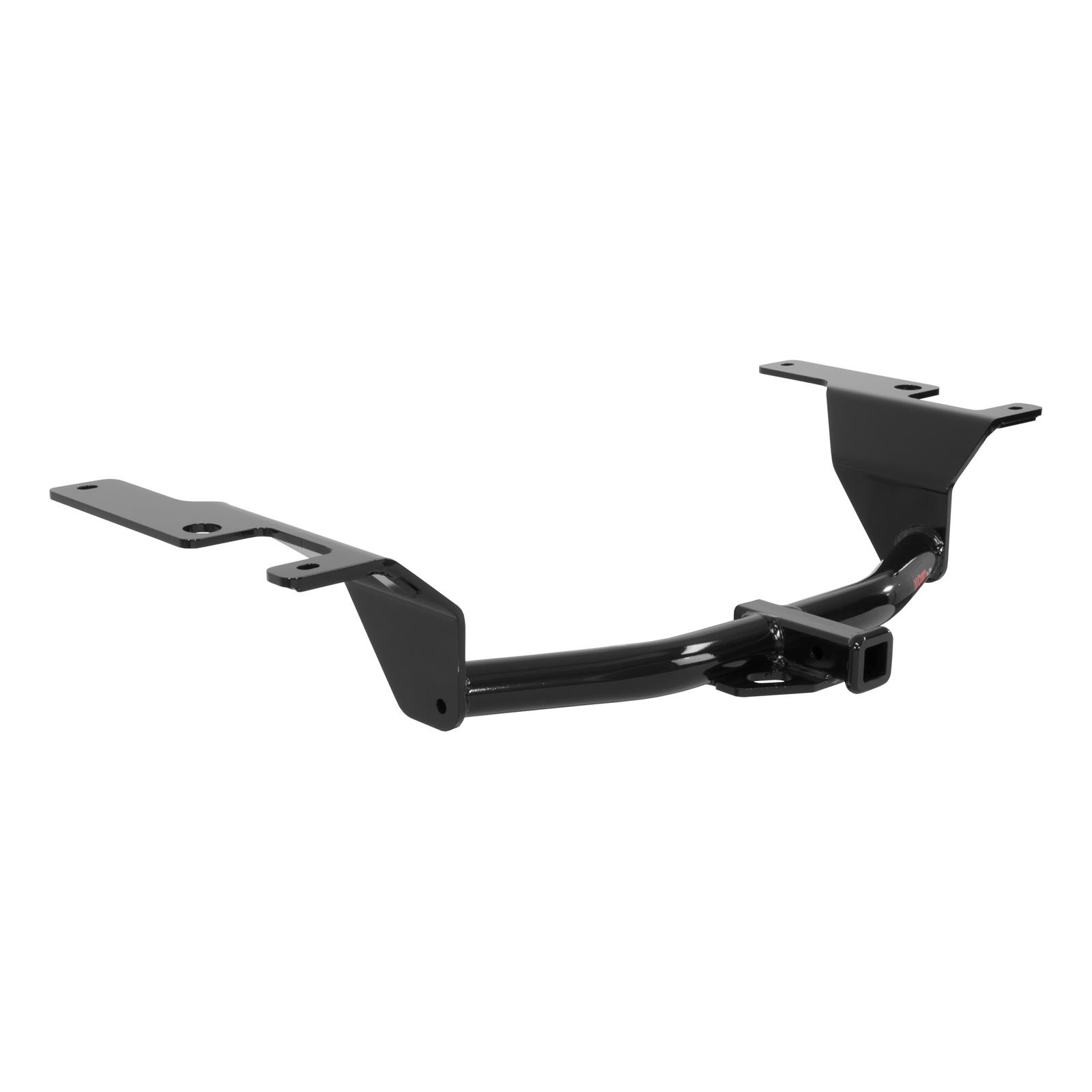 CURT Class 1 Receiver Hitch 11421 Hitch, I, 1/4 in. Receiver, Round Tube Welded, Black Powdercoated, Scion, IA, Toyota, Yaris IA, Each thumbnail 2