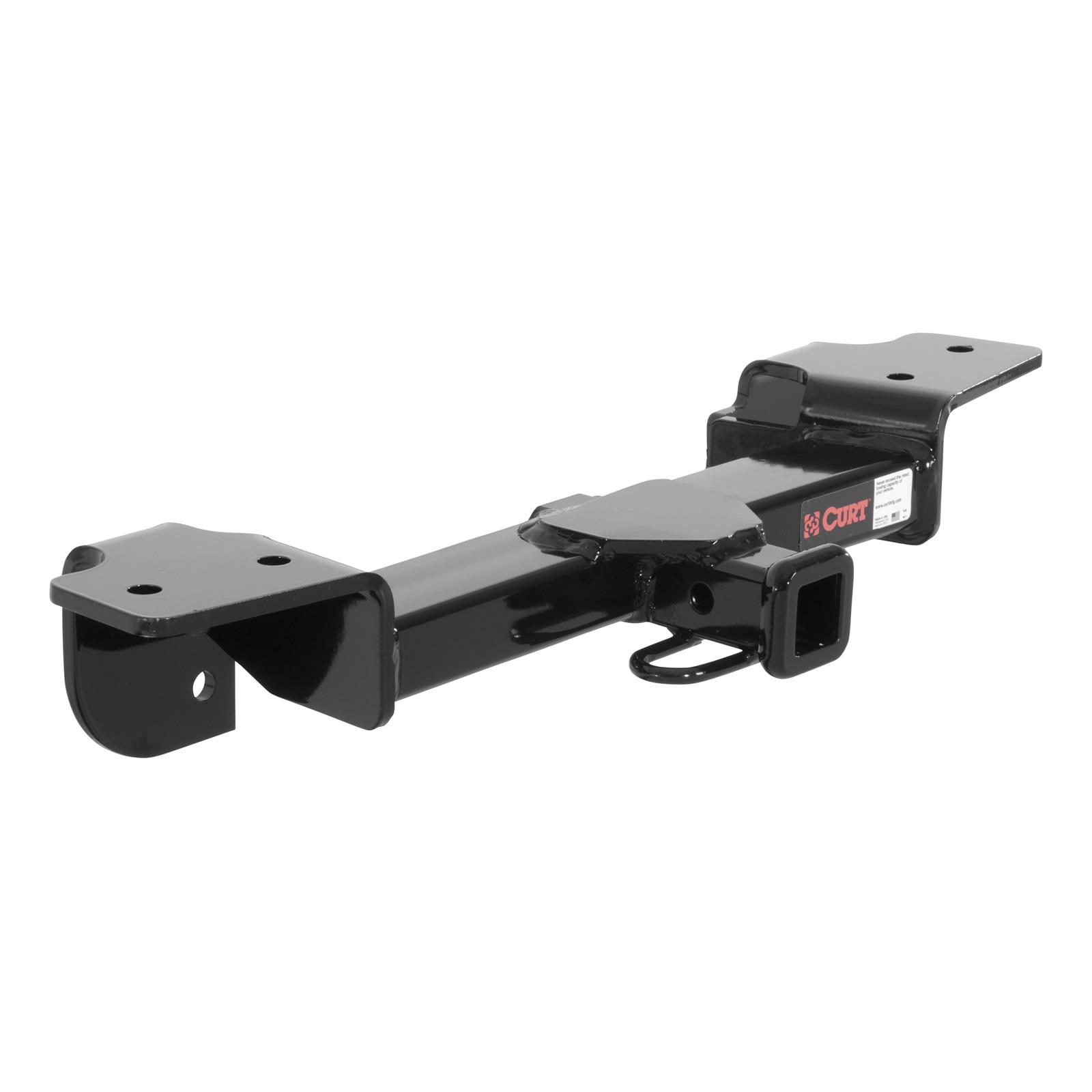 CURT Class 1 Receiver Hitch 11430 Trailer Hitch, I, 1-1/4 in. Receiver, Black, Square Tube, Ball Mount, Chevy/Pontiac, Each thumbnail 3