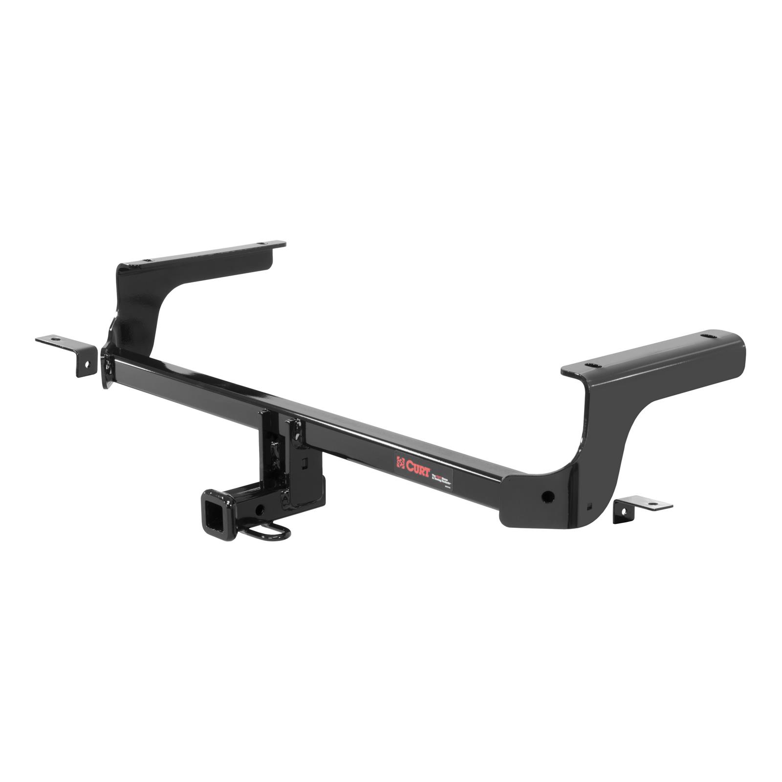 CURT Class 1 Receiver Hitch 11435 Hitch, I, 1/4 in. Receiver, Square Tube Welded, Black Powdercoated, Mazda, MX-5 Miata, Each