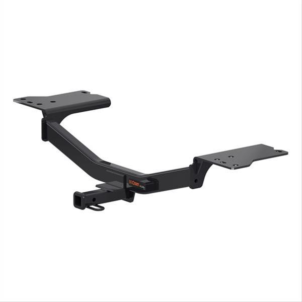 CURT Class 1 Receiver Hitch 11458 Hitch, I, 1/4 in. Receiver, Square Tube Welded, Black Powdercoated, Chevrolet, Cruze, Each
