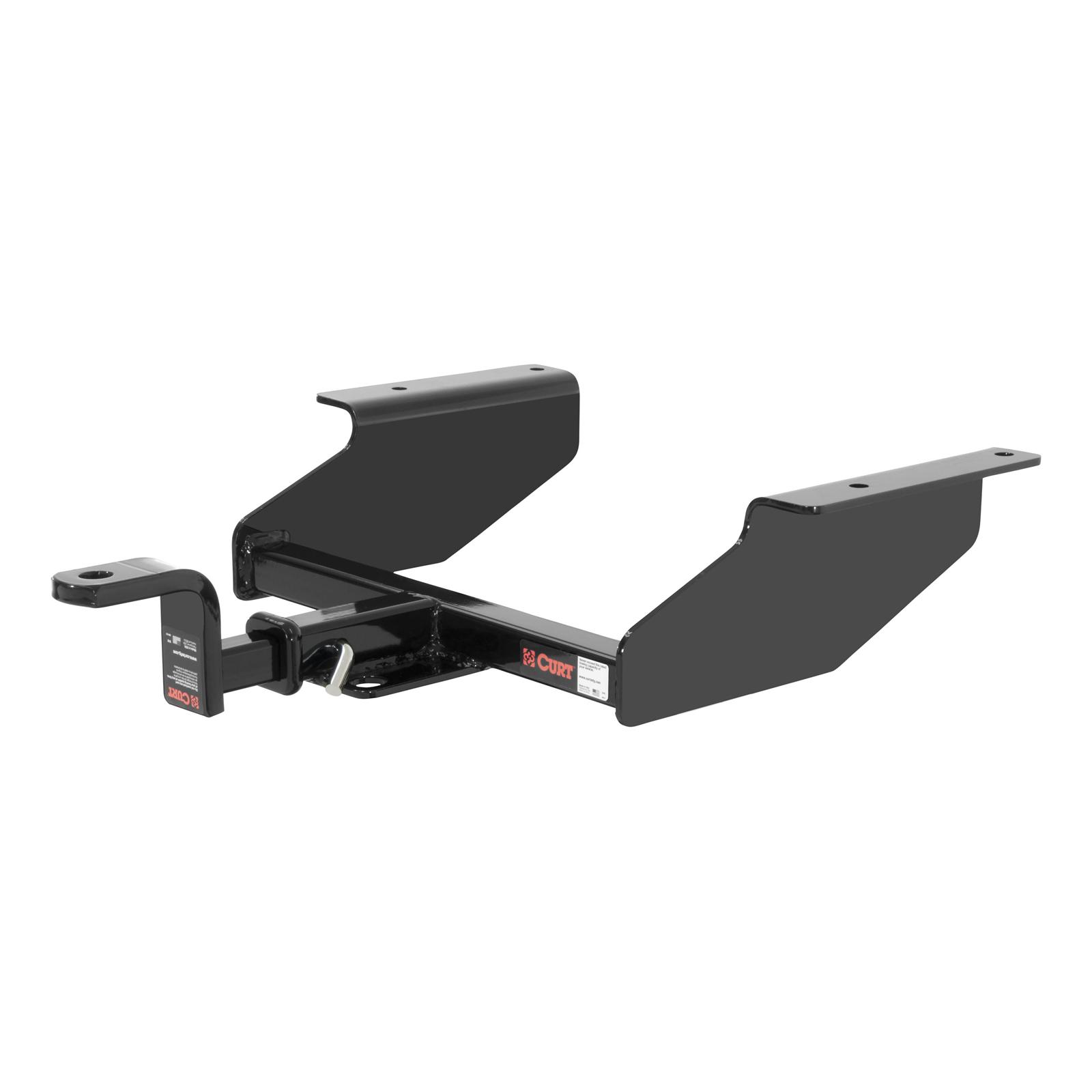 CURT Class 1 Receiver Hitch 114773 Trailer Hitch, I, 1/4 in. Receiver, Black Powdercoated, for Hyundai, Each thumbnail 2