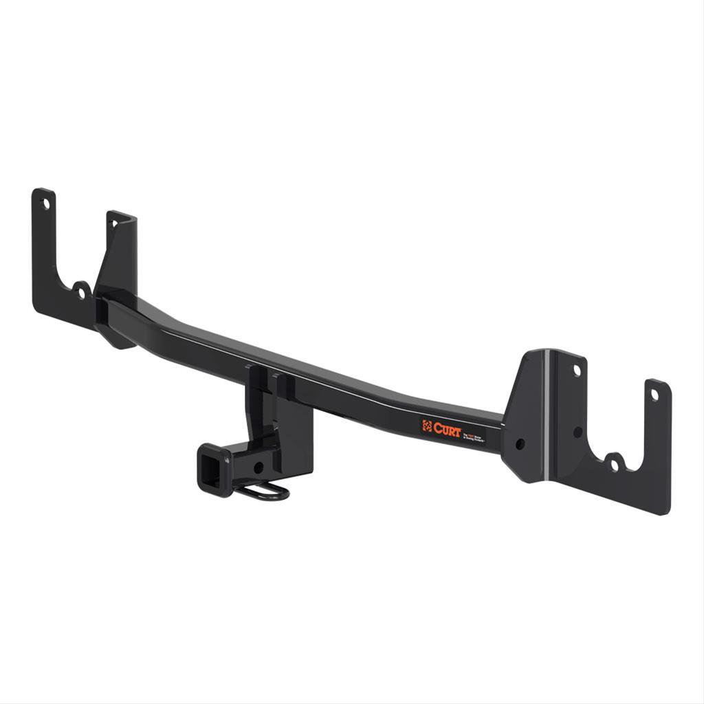 CURT Class 1 Receiver Hitch 11484 Hitch, I, 1/4 in. Receiver, Square Tube Welded, Black Powdercoated, Toyota, Prius C, Each