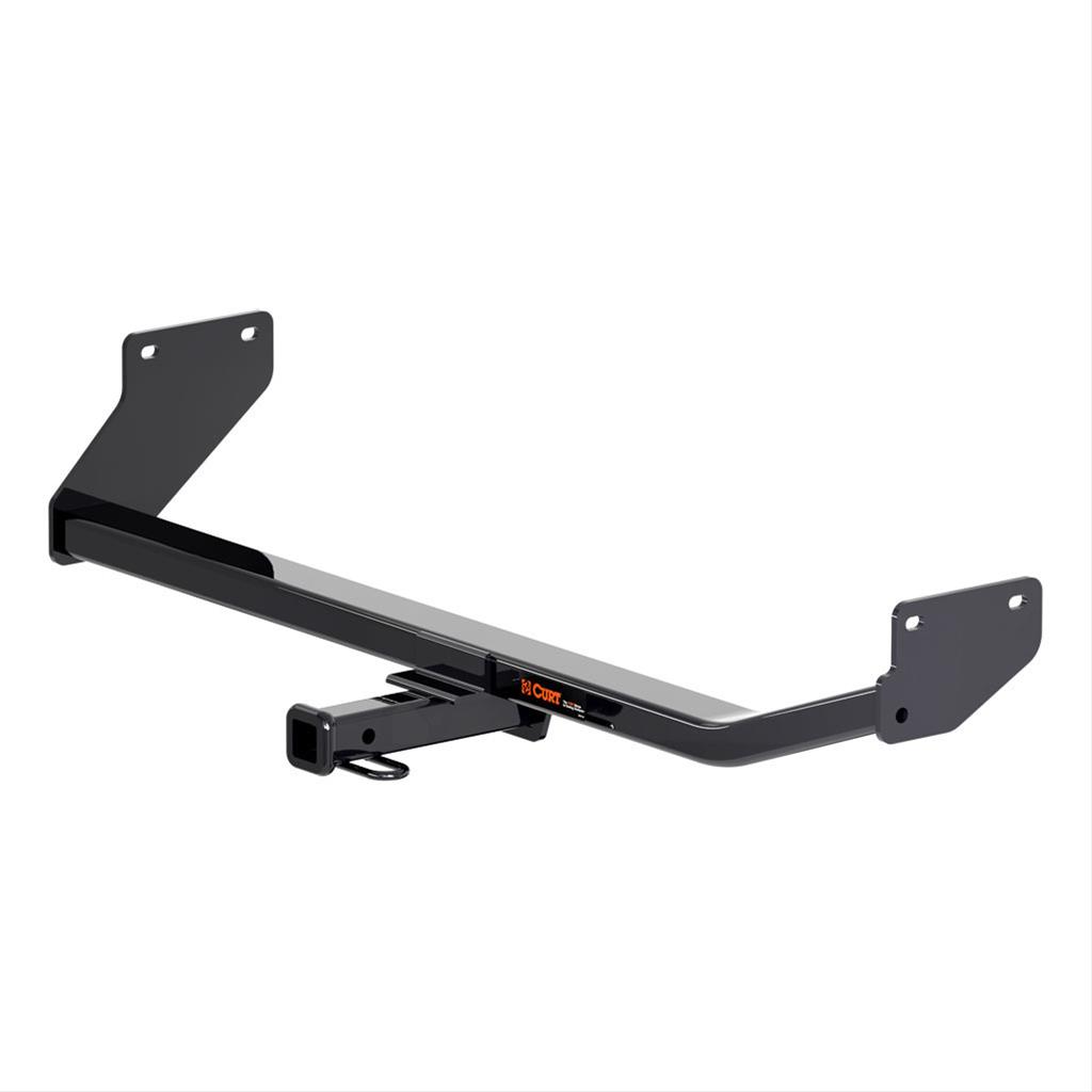 CURT Class 1 Receiver Hitch 11486 Hitch, I, 1/4 in. Receiver, Square Tube Welded, Black Powdercoated, Hyundai, Ioniq, Each