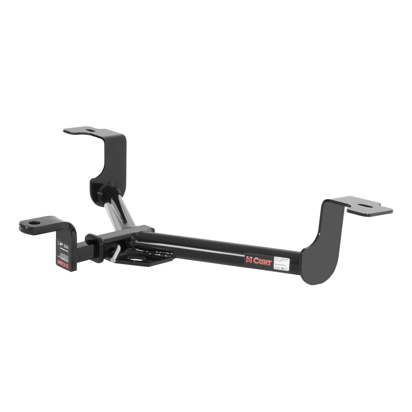 CURT Class 1 Receiver Hitch 114963 Trailer Hitch, I, 1/4 in. Receiver, Black Powdercoated, for use on Acura®, Honda®, Each thumbnail 2