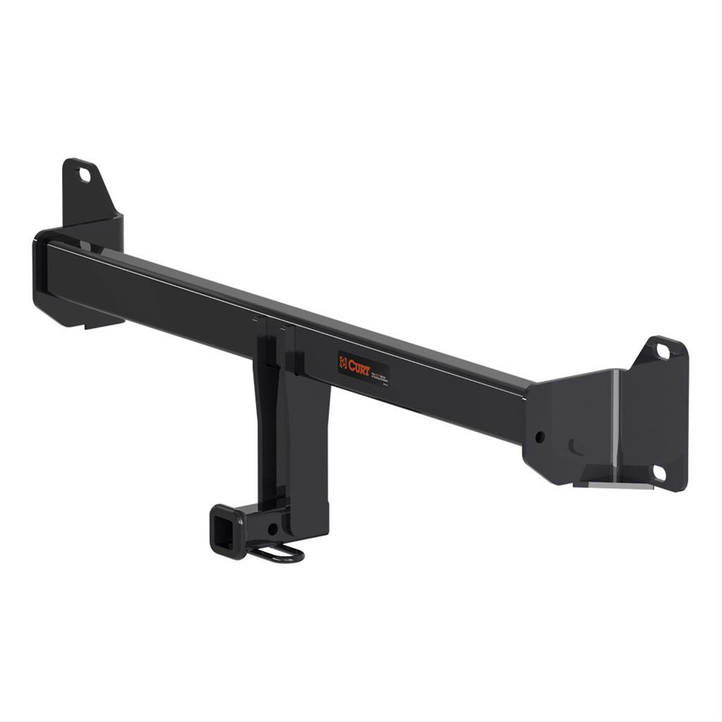 CURT Class 1 Receiver Hitch 11522 Hitch, I, 1-1/4 in. Receiver, Black, Square Tube, Mini, Each