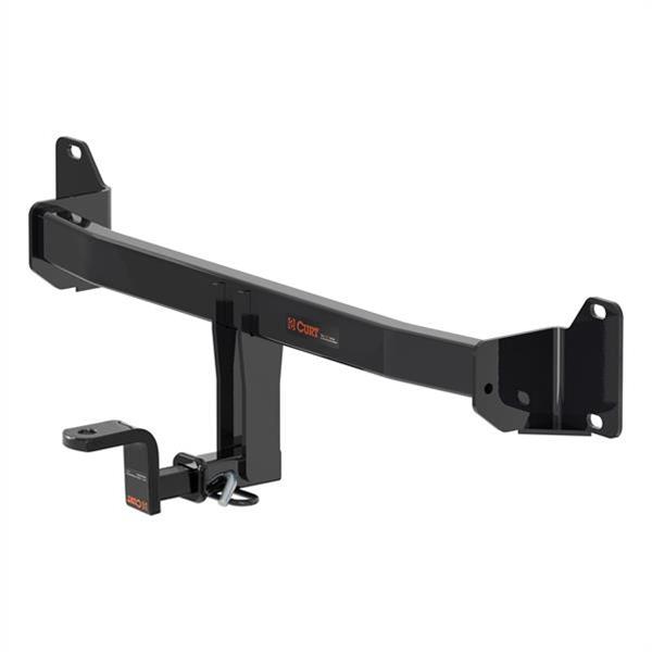 CURT Class 1 Receiver Hitch 115303 Hitch, I, 1-1/4 in. Receiver, Black, Square Tube, BMW, Each