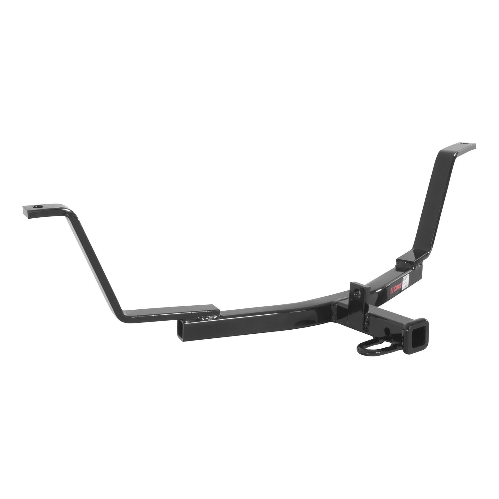 CURT Class 1 Receiver Hitch 11555 Trailer Hitch, I, 1-1/4 in. Receiver, Black, Square Tube, Ball Mount, for use on Honda®, Each thumbnail 3