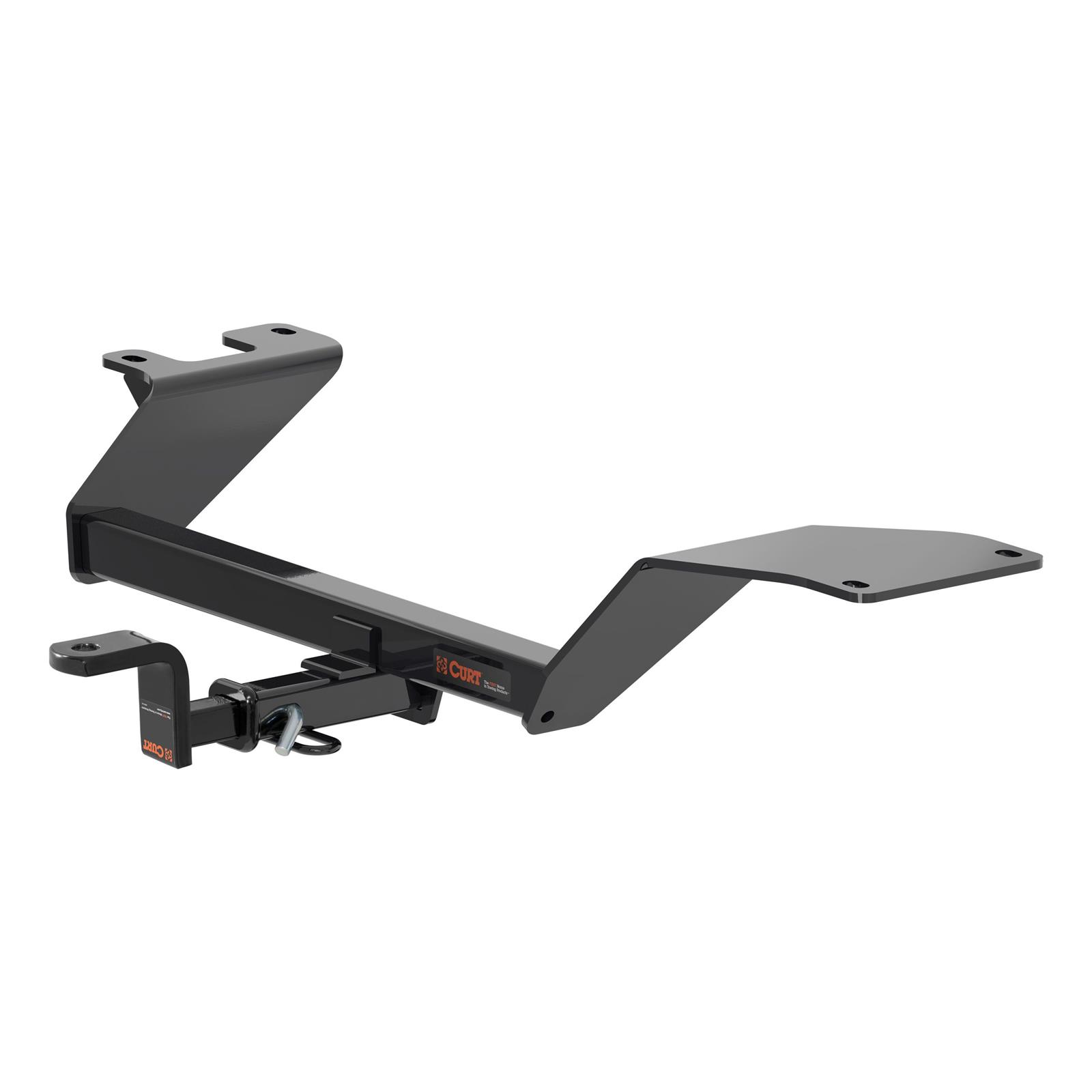 CURT Class 1 Receiver Hitch 115633 Hitch, I, 1-1/4 in. Receiver, Black, Square Tube, Nissan, Each