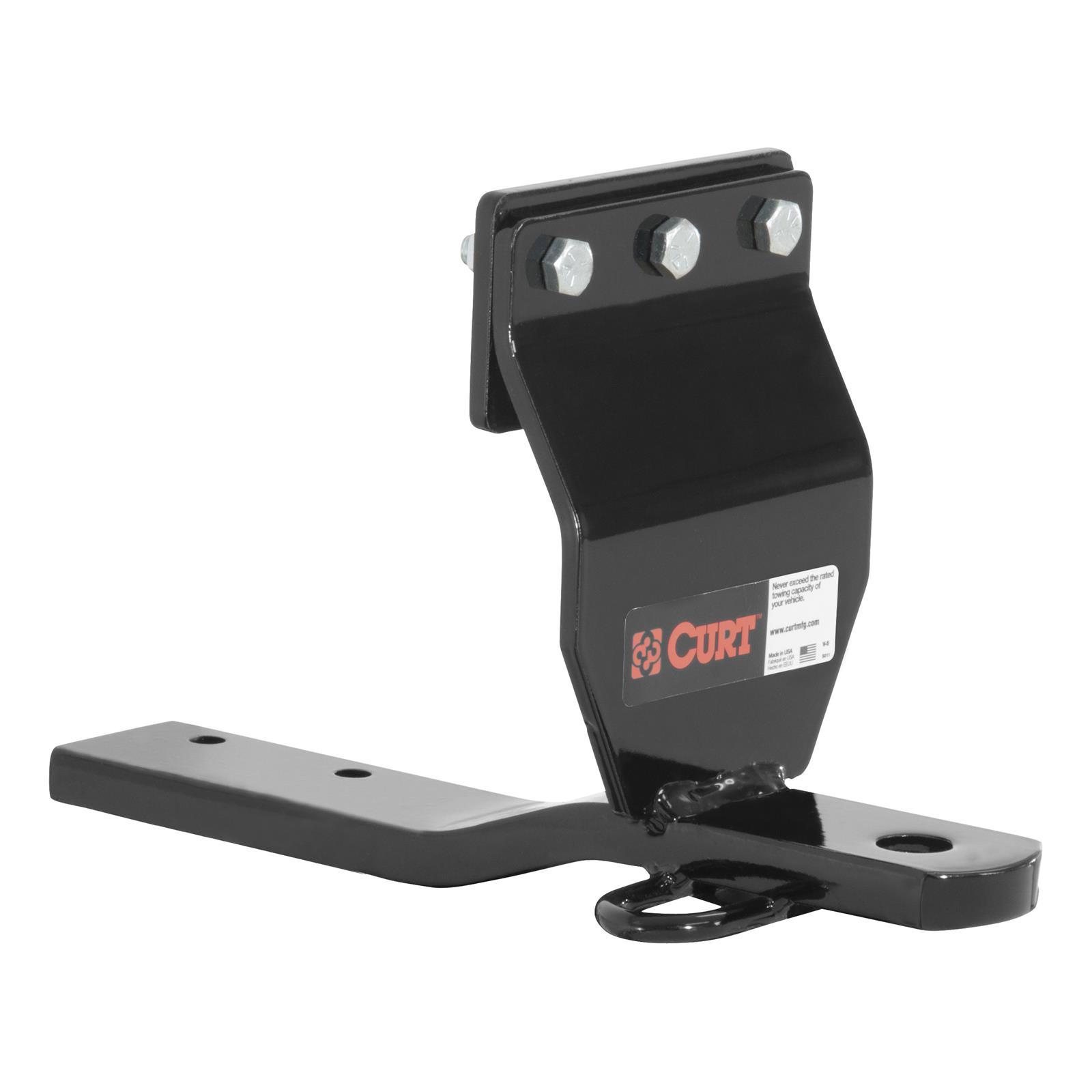 CURT Class 1 Receiver Hitch 11574 Trailer Hitch, I, Fixed Mount, Black, for use on Honda®, Each thumbnail 3