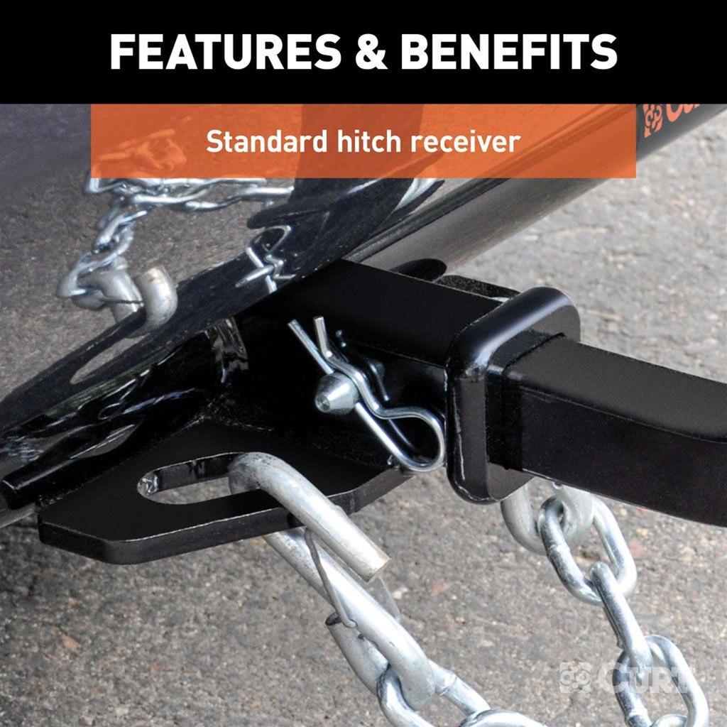CURT Class 1 Receiver Hitch 11581 Trailer