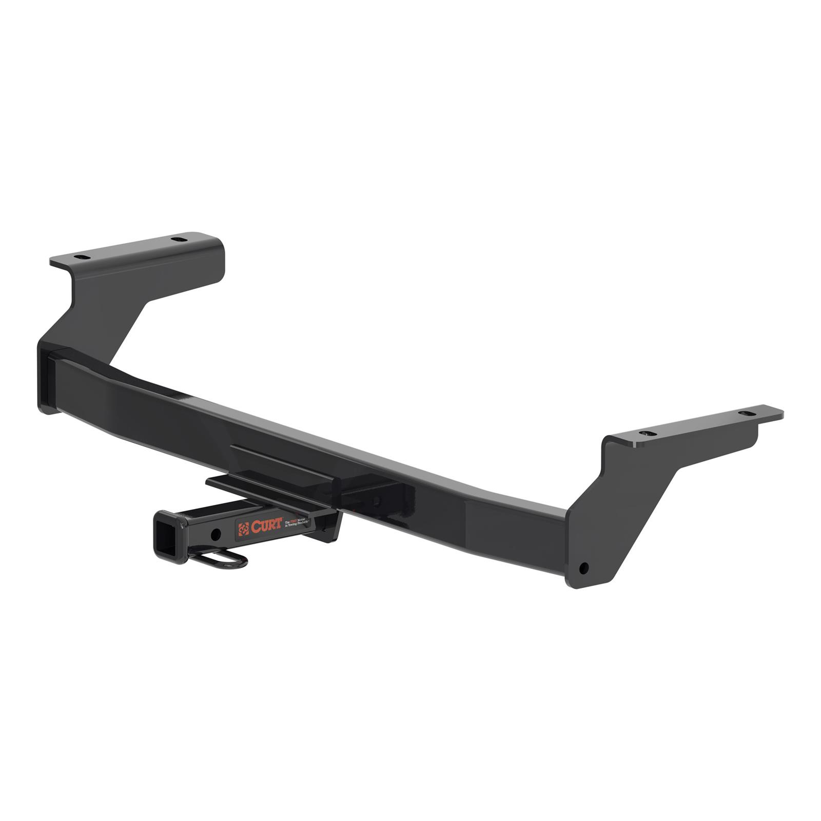 CURT Class 1 Receiver Hitch 11599 Hitches, I Trailer Hitch, 1/4 in. Receiver, Ball Mount not Included, Square Tube Welded, Black Powdercoated, Mazda CX-30, Each thumbnail 8