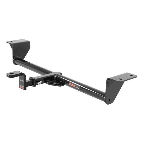 CURT Class 1 Receiver Hitch 116043 Trailer Hitch, I, 1/4 in. Receiver, Black Powdercoated, Honda, Each