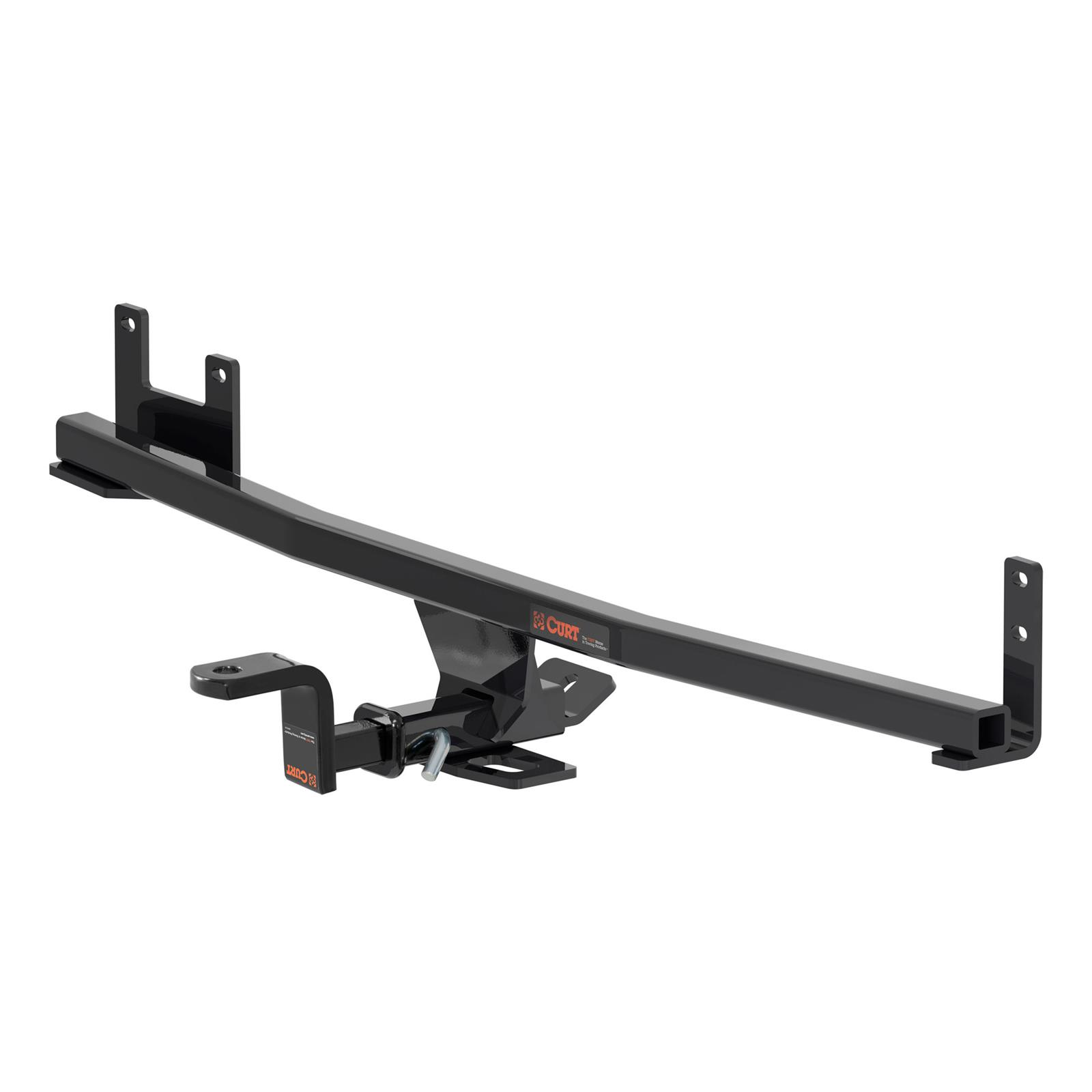 CURT Class 1 Receiver Hitch 116093 Hitches, I Trailer with 1/4 in. Receiver, Ball Mount Included, Square Tube Welded, Black Powdercoated, Hyundai Venue, Kit thumbnail 8