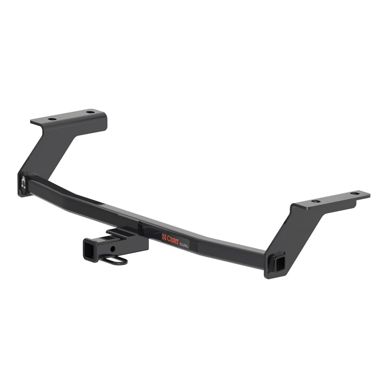 CURT Class 1 Receiver Hitch 11633 Hitch, 1, Rear, 1/4 in. Square, Steel, Black Powdercoated, Hatchback, for Mazda, Each thumbnail 8