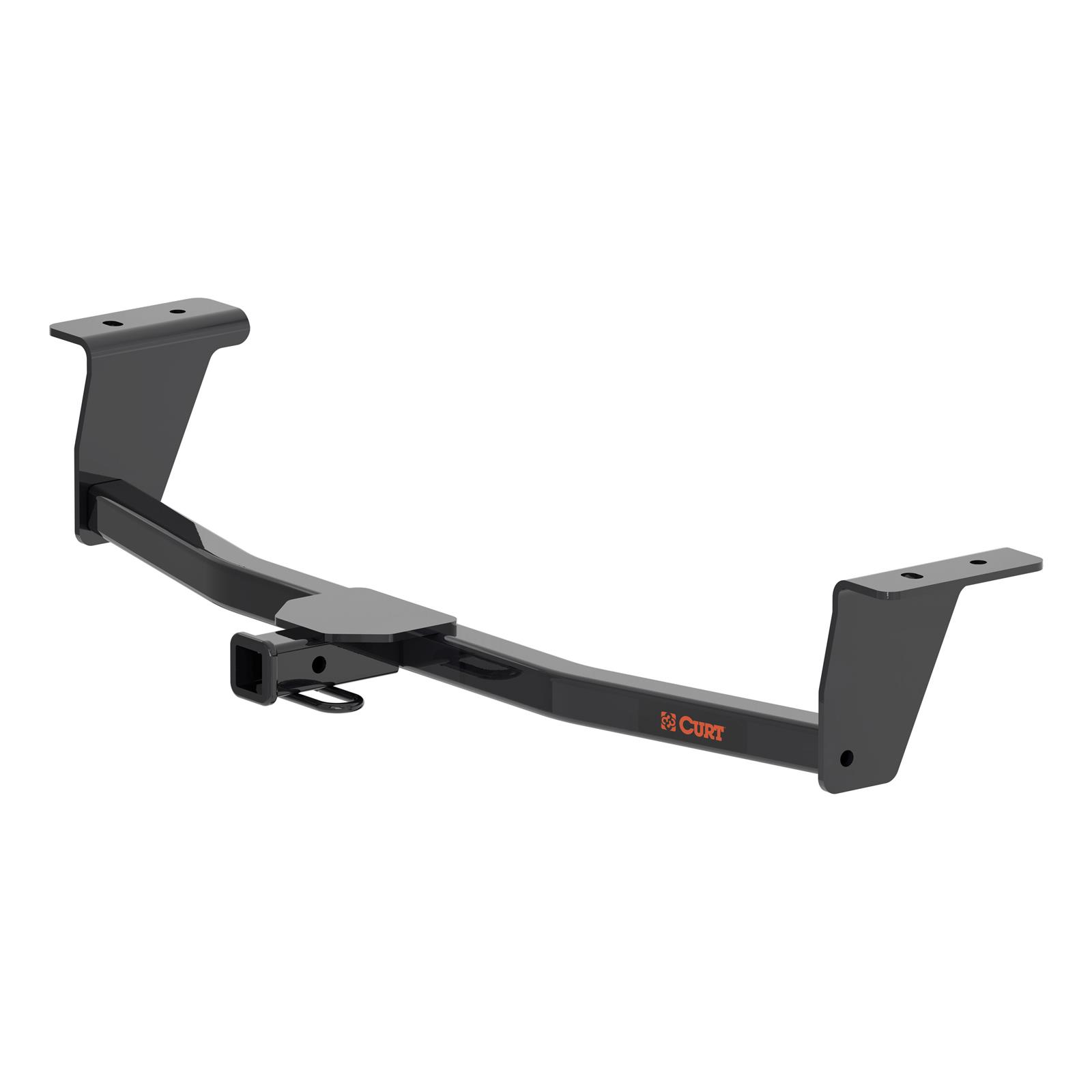 CURT Class 1 Receiver Hitch 11670 Trailer Hitch, I, 1.25 in. Receiver, Black, Square Tube, Acura, Each thumbnail 5