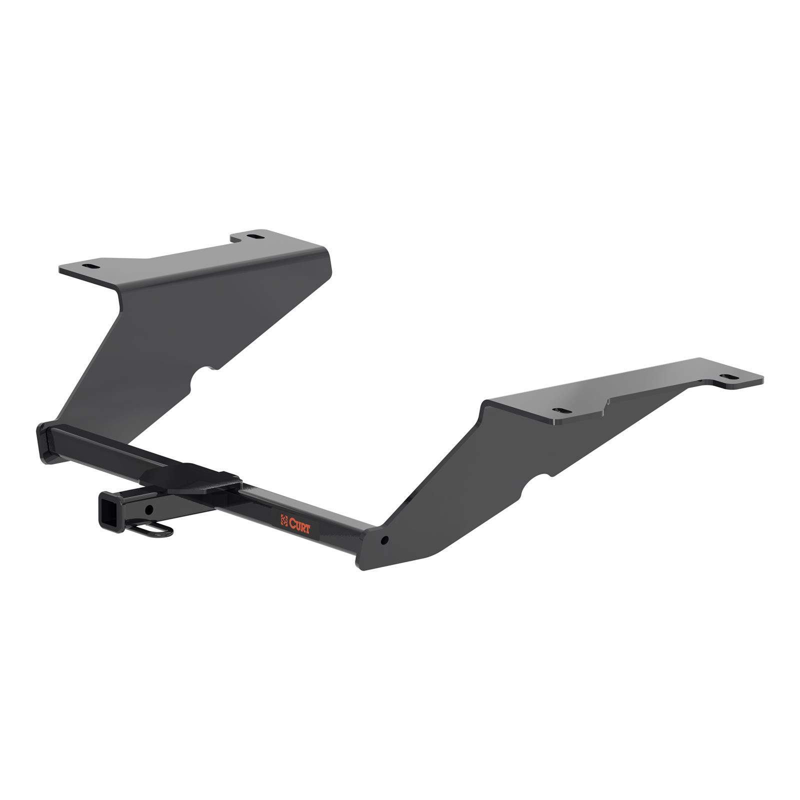 CURT Class 1 Receiver Hitch 11673 Trailer Hitch, I, 1.25 in. Receiver, Black, Square Tube, Hyundai, Each thumbnail 5