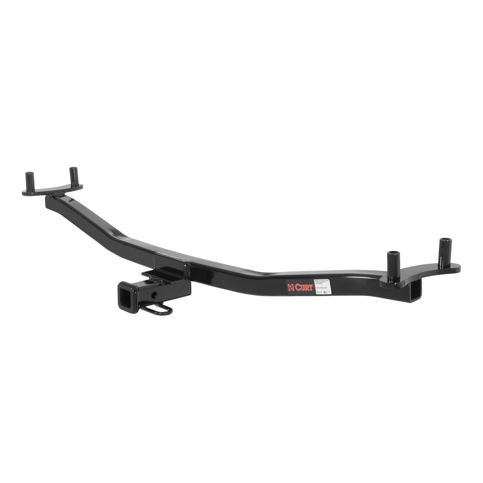 CURT Class 1 Receiver Hitch 11714 Trailer Hitch, I, 1-1/4 in. Receiver, Black, Square Tube, Ball Mount, Volkswagen, Each thumbnail 2