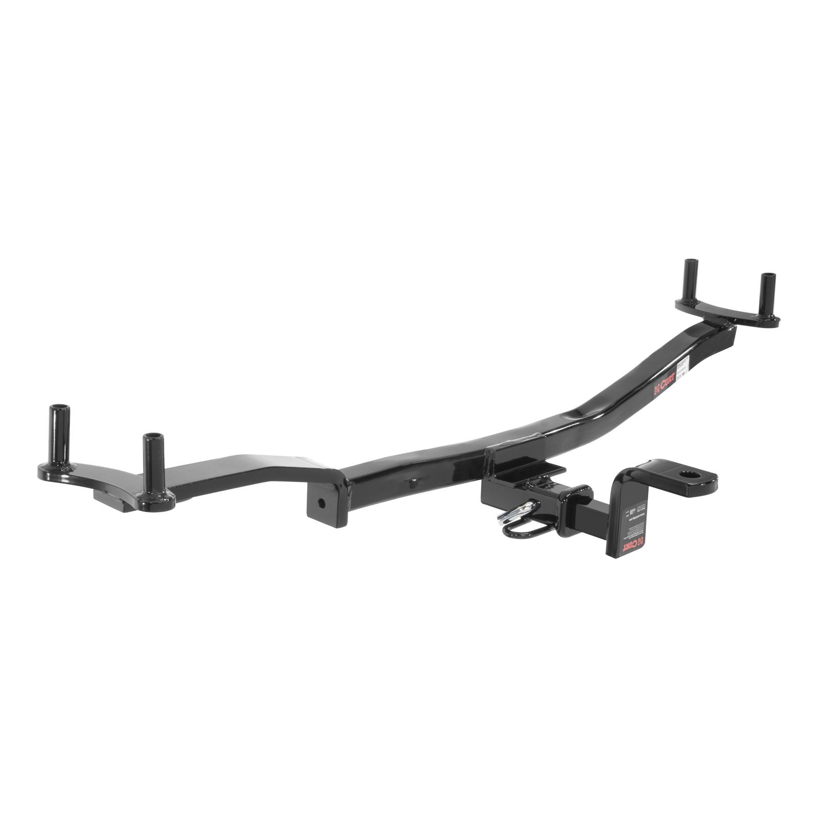 CURT Class 1 Receiver Hitch 117163 Trailer Hitch, I, 1/4 in. Receiver, Black Powdercoated, Volkswagen, Each thumbnail 2